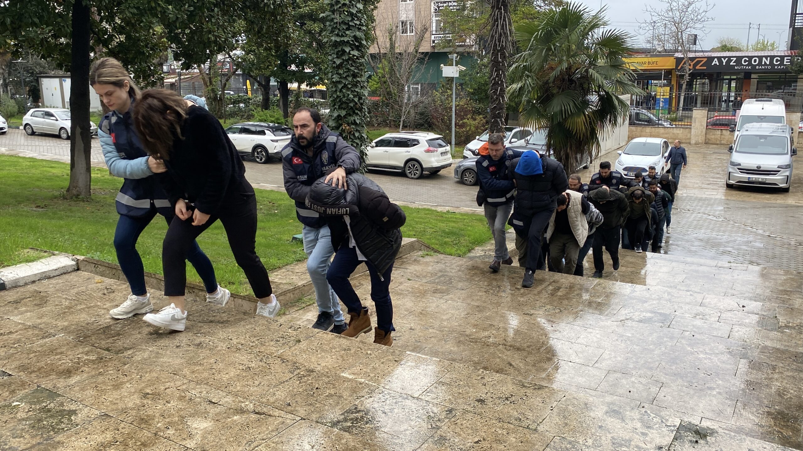 Samsun Merkezli Change Operasyonunda 13 Şüpheli Adliyeye Sevk Edildi