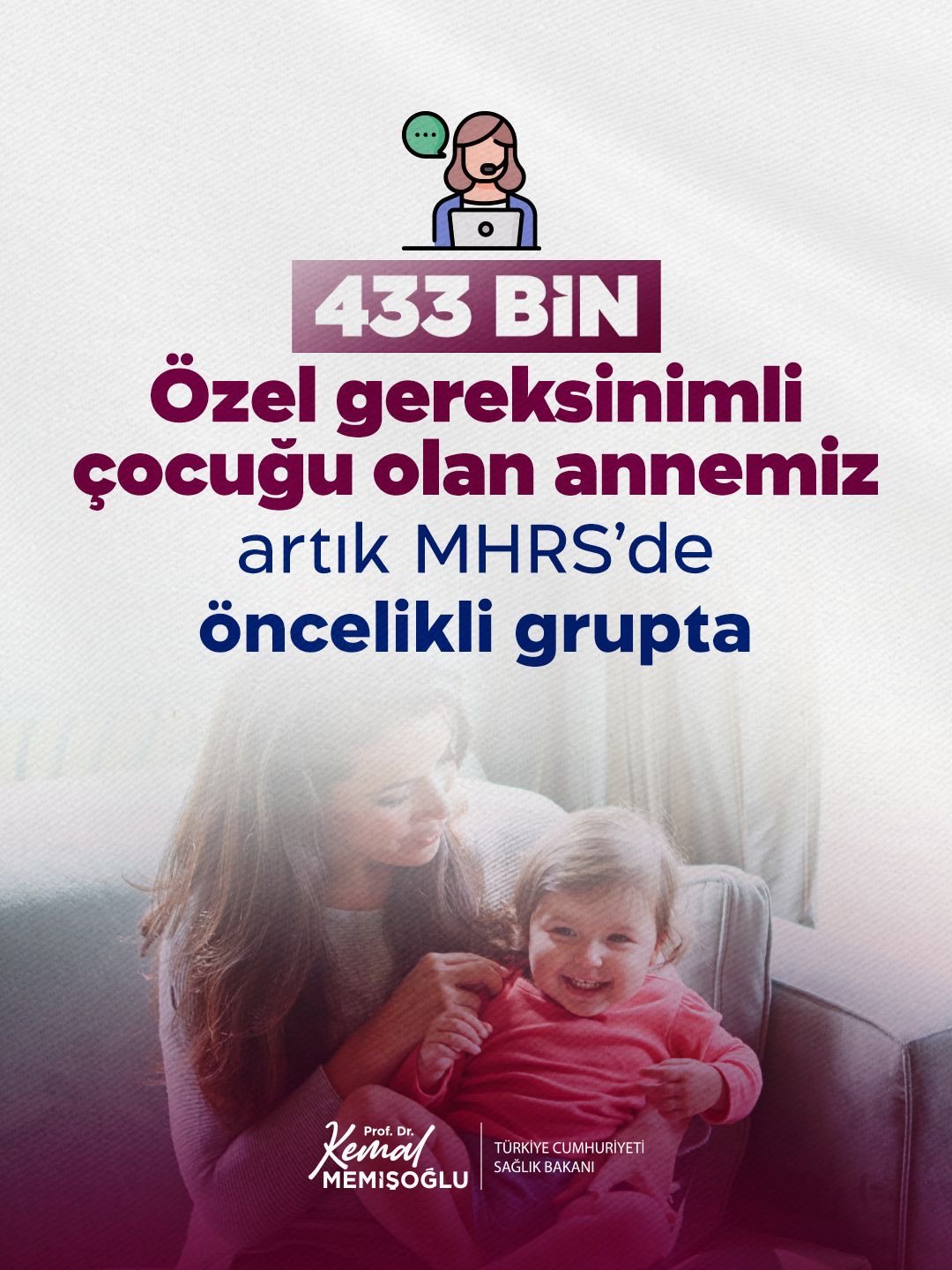 Bakan Memişoğlu'ndan Önemli Açıklama: 433 Bin ÇÖZGER Raporlu Çocuğun Anneleri İçin Öncelikli Destek