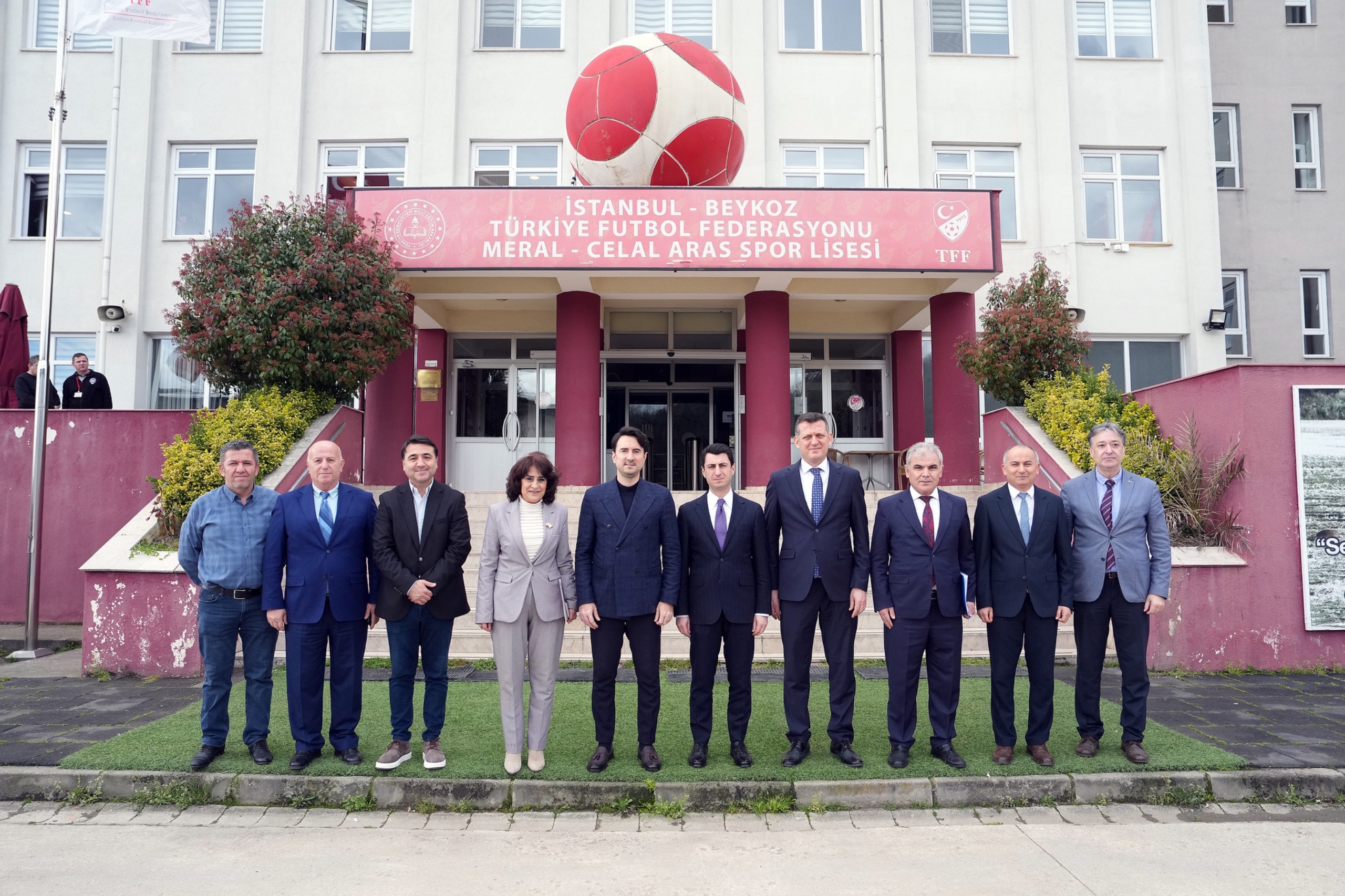 TFF Meral-Celal Aras Spor Lisesi'nde Önemli İncelemeler Yapıldı