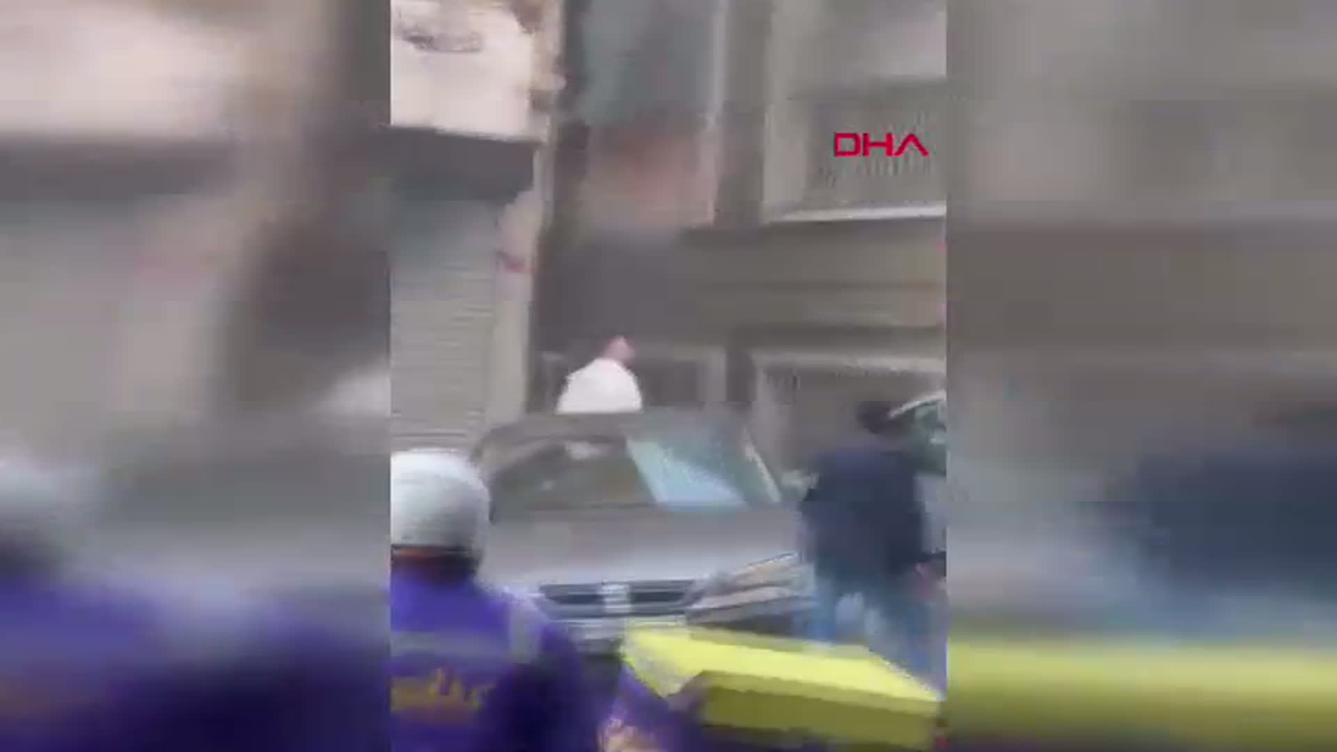 Şişli'deki Otelde Yangın Panik Yarattı