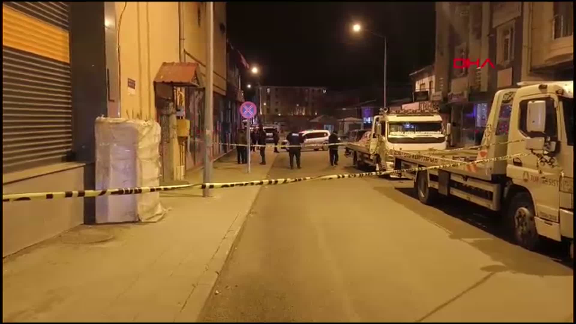 Kars'ta Çekici Araçlar Kurşunlandı
