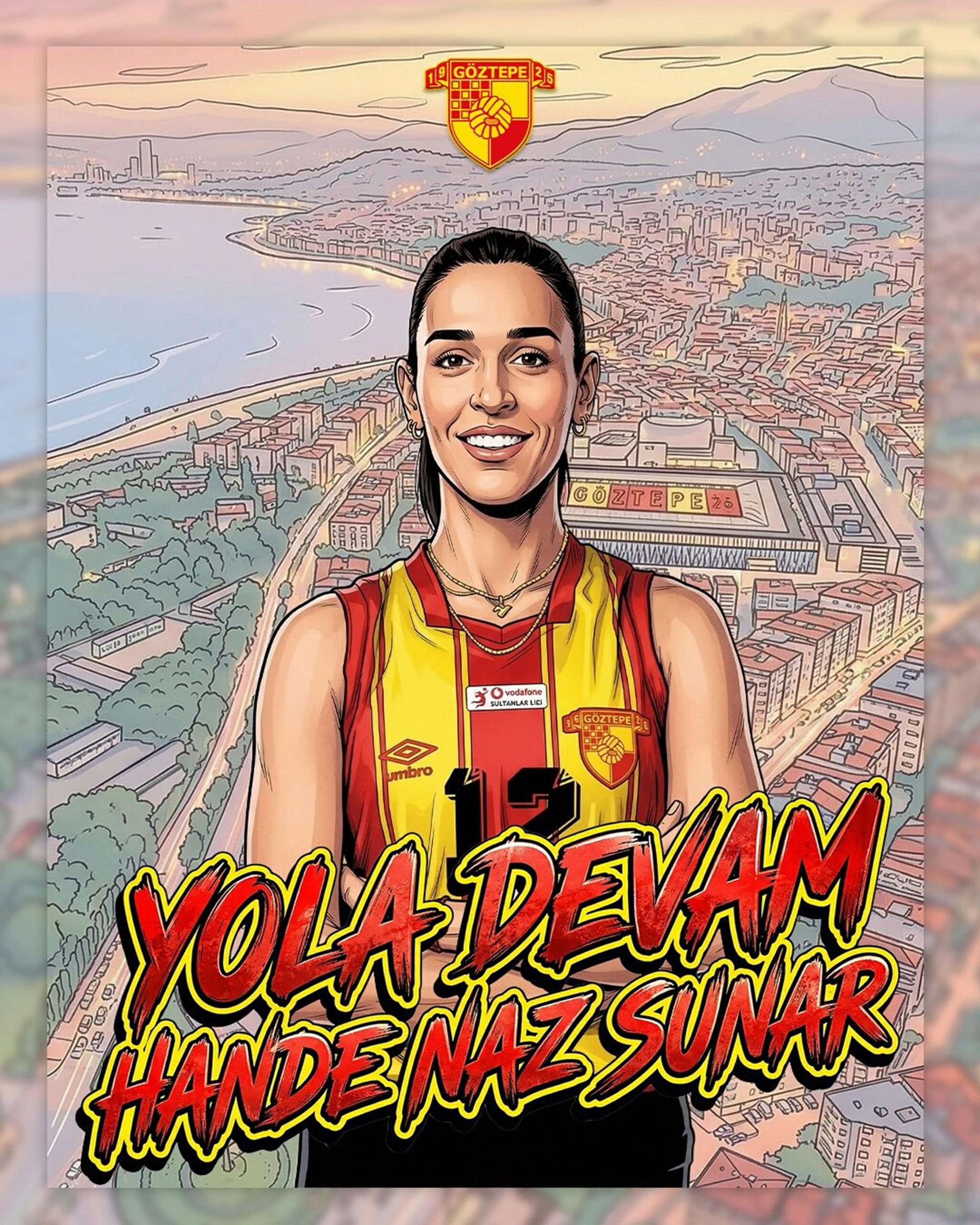 Göztepe, Hande Naz ile Yeniden Anlaştı