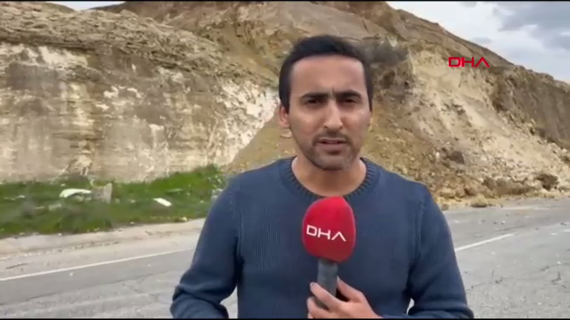 Batman'da Üniversite Yolunda Heyelan: Ulaşım Tek Şeritten Sağlanıyor