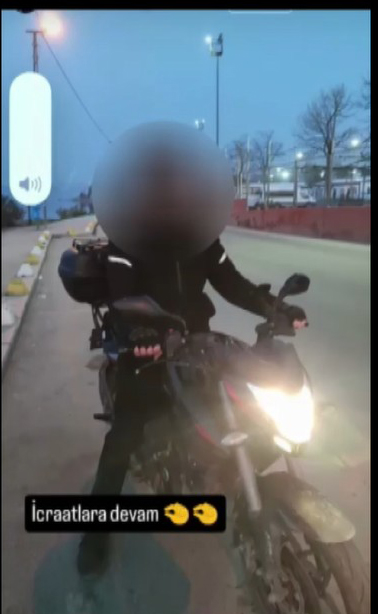 Çalıntı Motosiklet Hırsızı, Sosyal Medya Paylaşımıyla Yakalandı