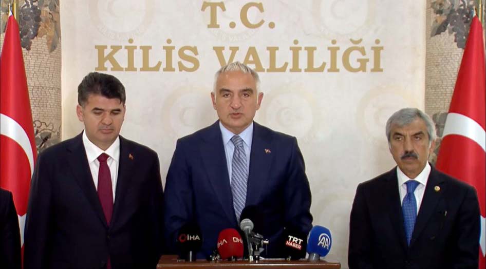 Kültür ve Turizm Bakanı Ersoy Kilis'te Önemli Açıklamalarda Bulundu