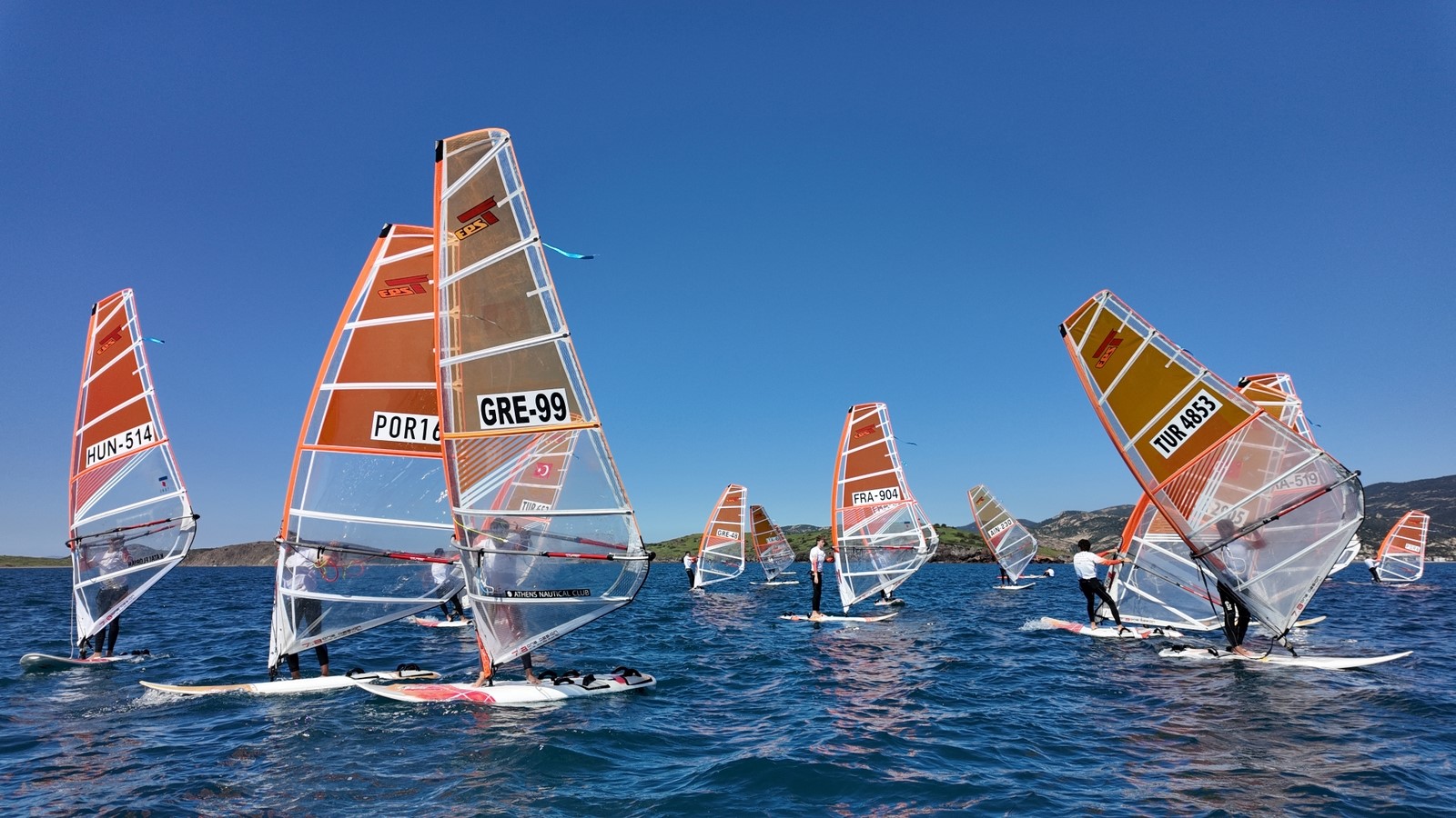 Windsurf Techno 293 Dünya Şampiyonası Foça’da Hem Renkli Hem Heyecanlı