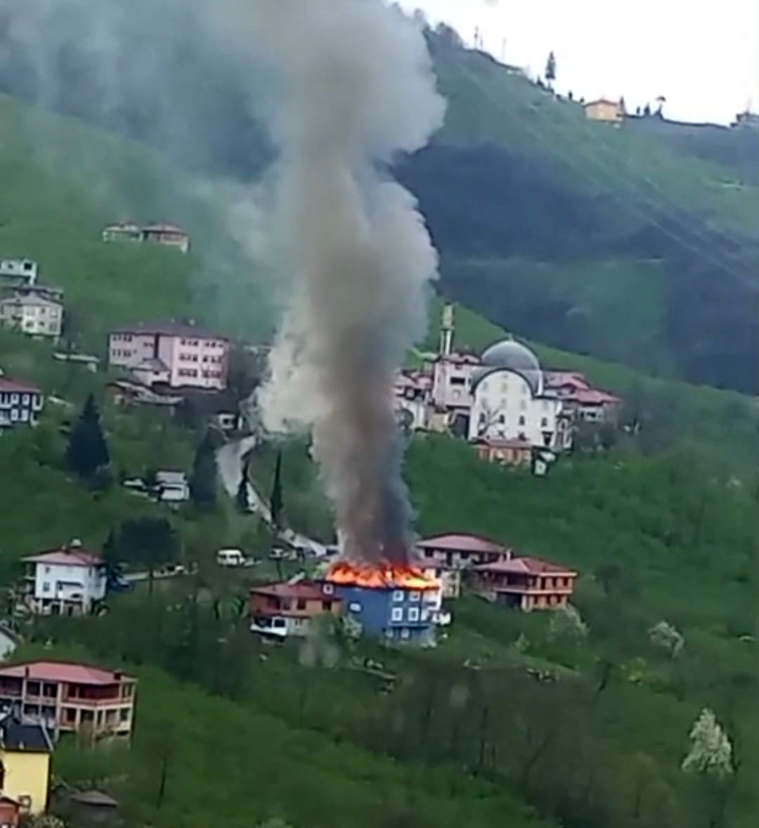 Ordu'da Yangın Felaketi: Bir Ev Kullanılamaz Hale Geldi