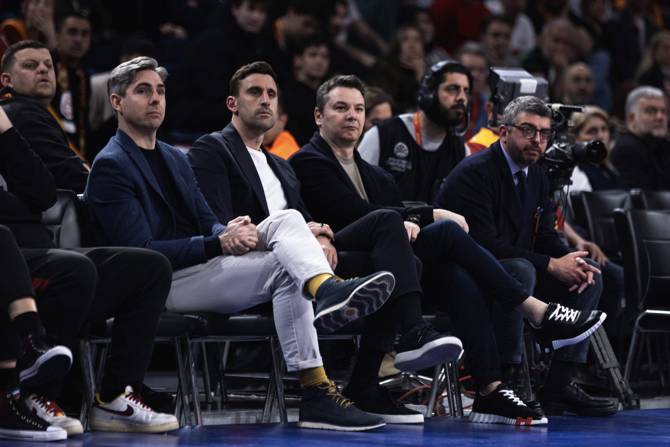 NBA Europe Yetkilileri Galatasaray MCT Technic Maçında