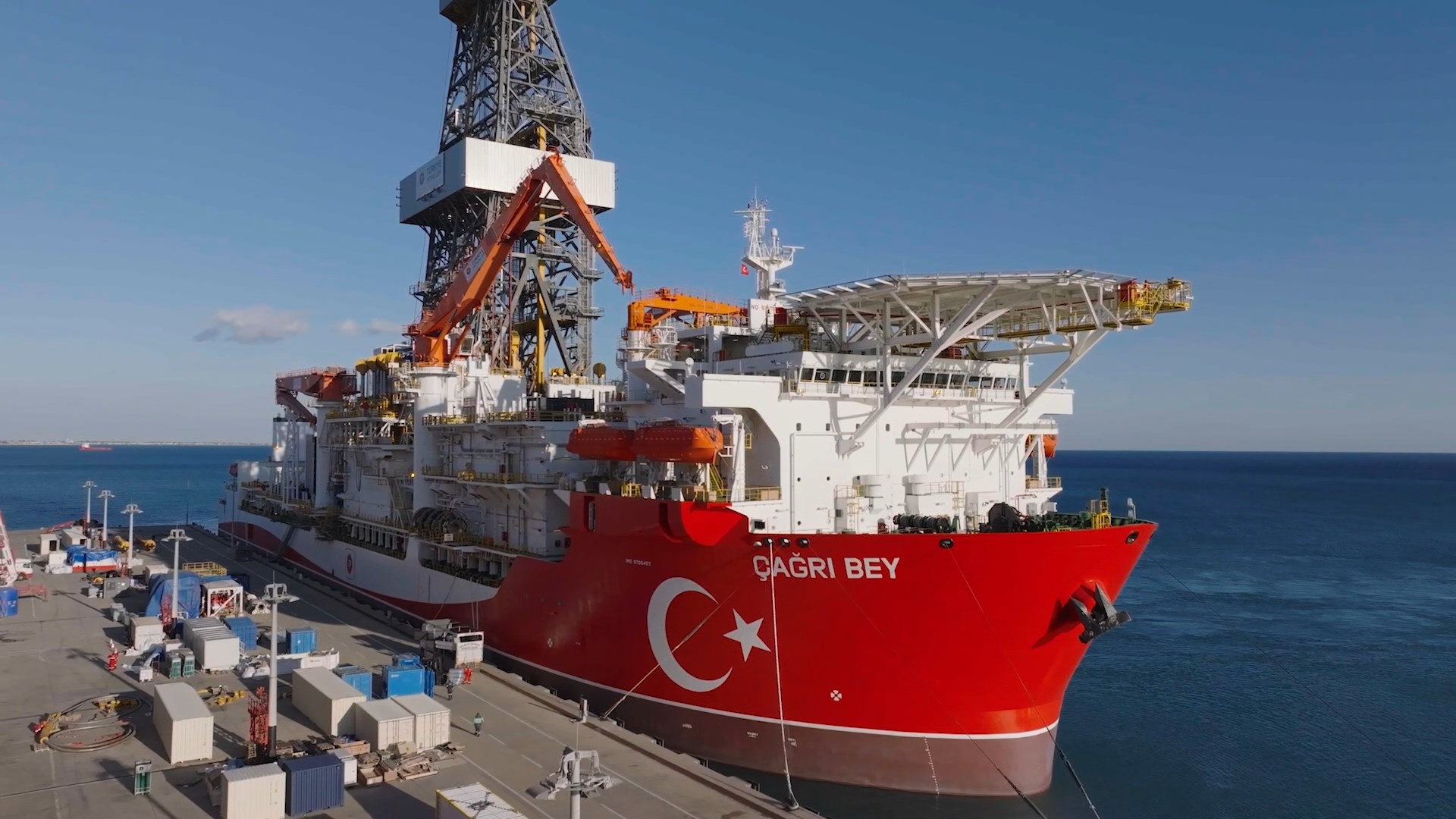 Çağrı Bey Sondaj Gemisi Somali'ye İndik Yüzeyine