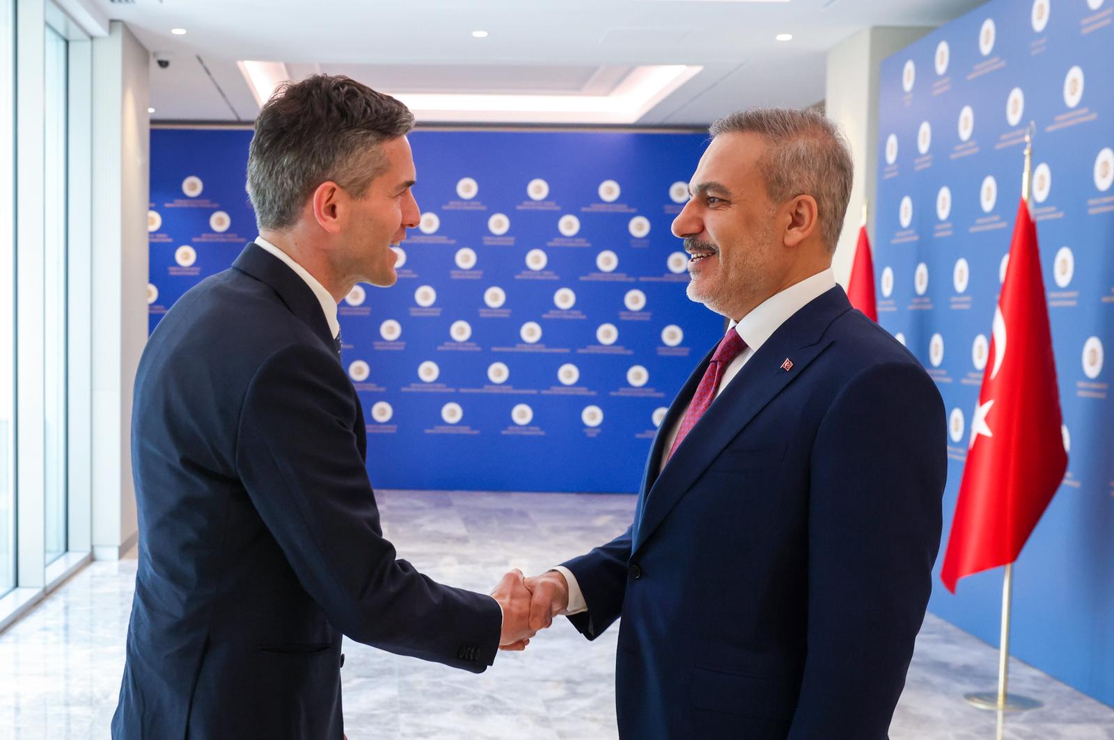 Bakan Fidan, Hollandalı Mevkidaşı Berendsen ile Önemli Görüşme Gerçekleştirdi