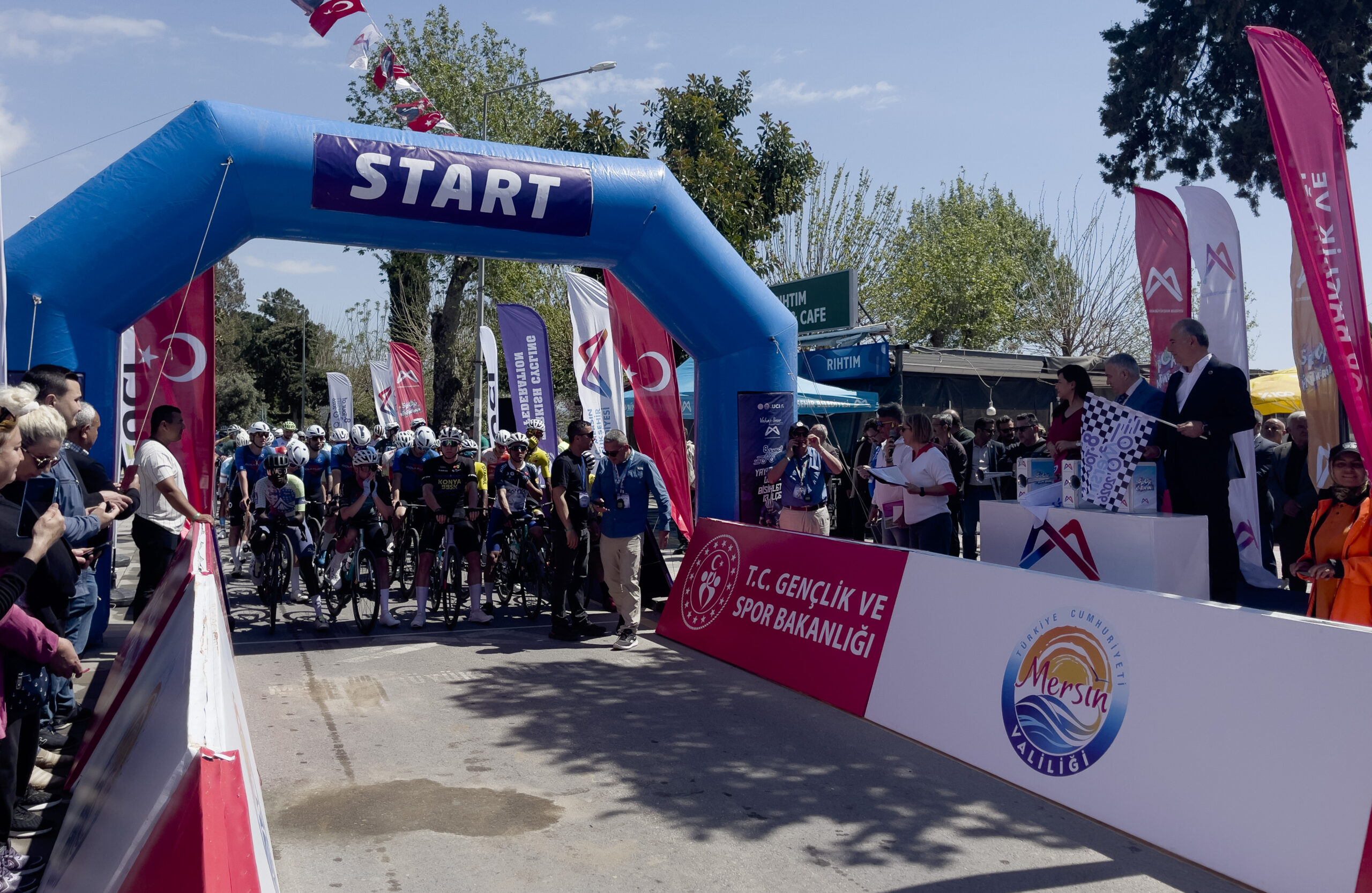 8. Tour Of Mersin Uluslararası Bisiklet Turu Başladı