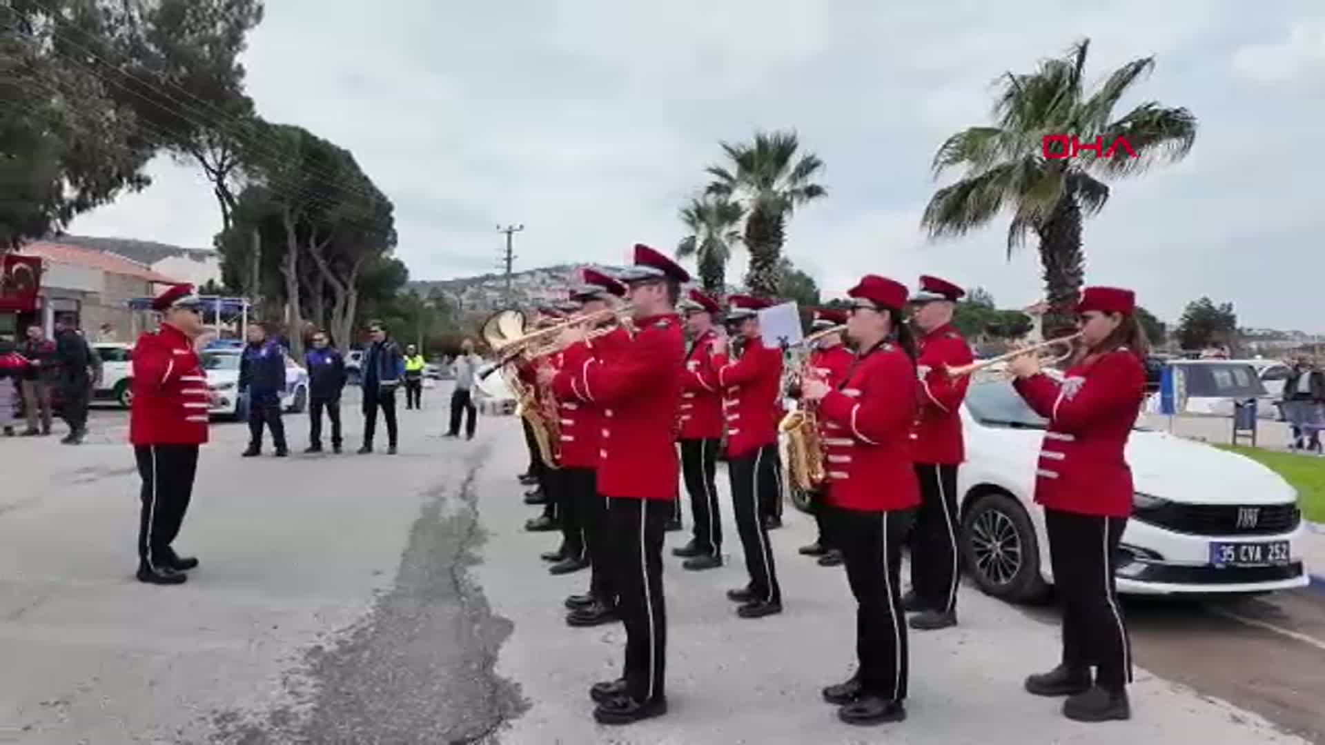 Atatürk'ün Foça Ziyaretinin 92. Yılı Coşkuyla Kutlandı