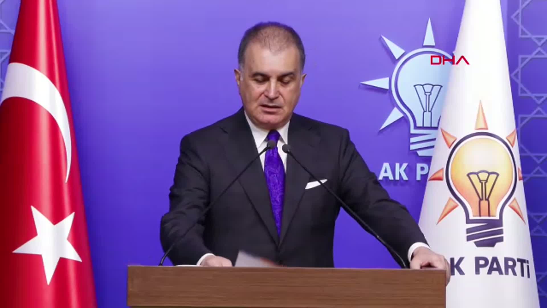 AK Parti Sözcüsü Ömer Çelik'ten Seçim Açıklaması