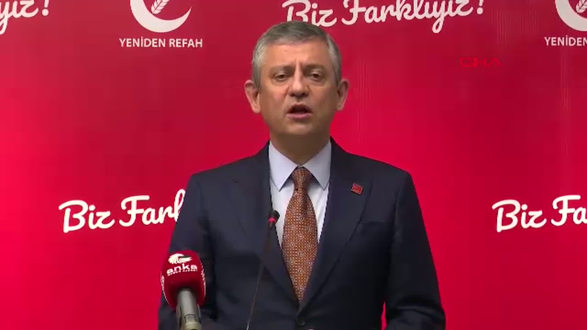 Özgür Özel: Demokrasi İçin Ara Seçim ve Ara Zam Zorunludur
