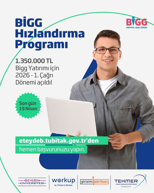 Girişim Fabrikası BİGG Hızlandırma Programı'nda İlk Dönem Başvuruları Başladı