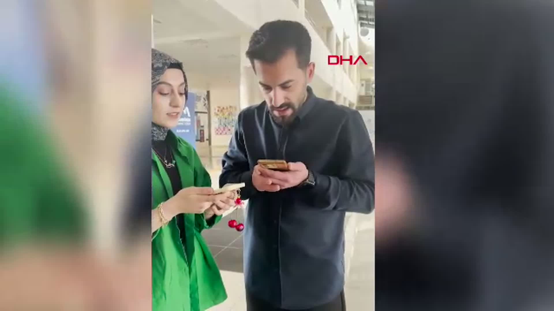 Erzurum'da Polis Ekibine Eğlenceli Sürpriz Kutlama