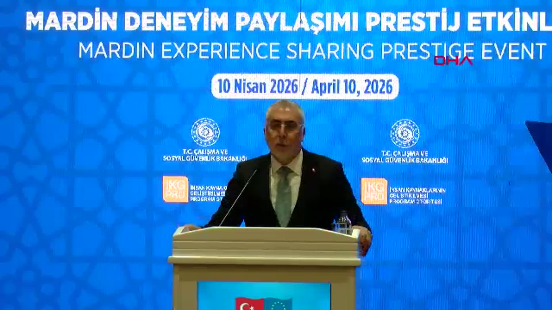 Bakan Işıkhan'dan Mardin'de Önemli Açıklama: 1 Milyar Euro ile 1200 Proje Gerçekleştirildi