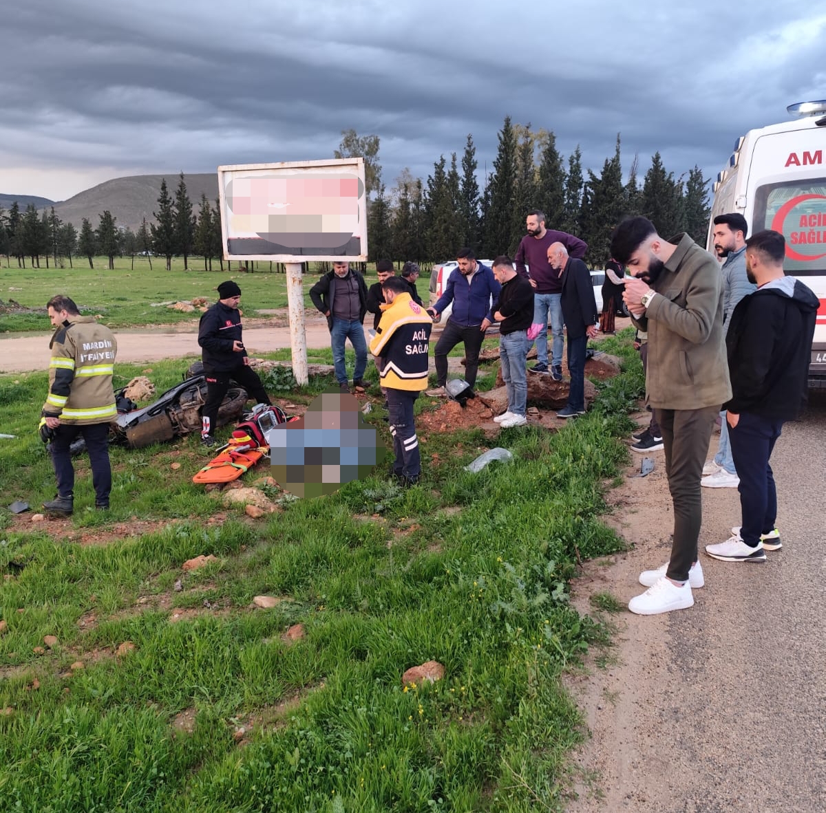 Kızıltepe'de Motosiklet Kazası: Sürücü Hayatını Kaybetti