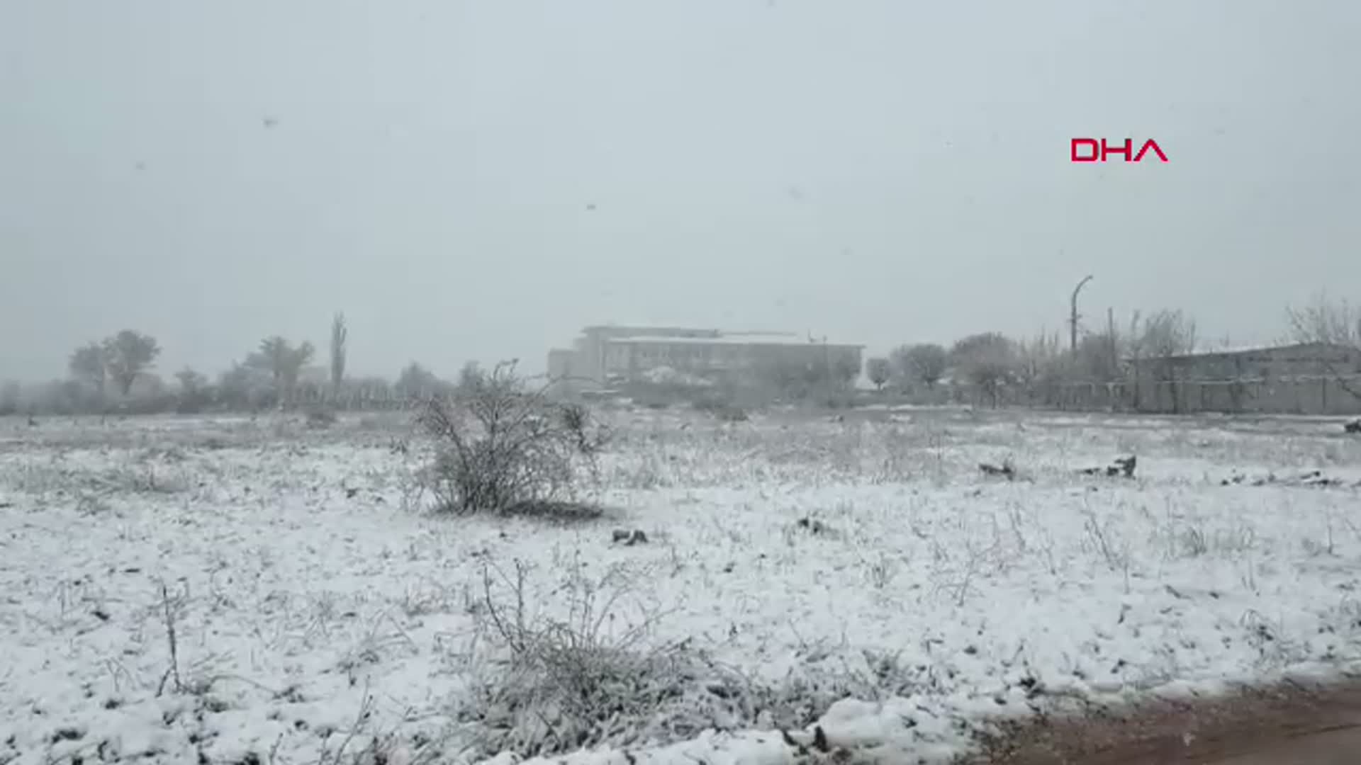 Malatya'da Kar Yağışı Etkisini Gösterdi