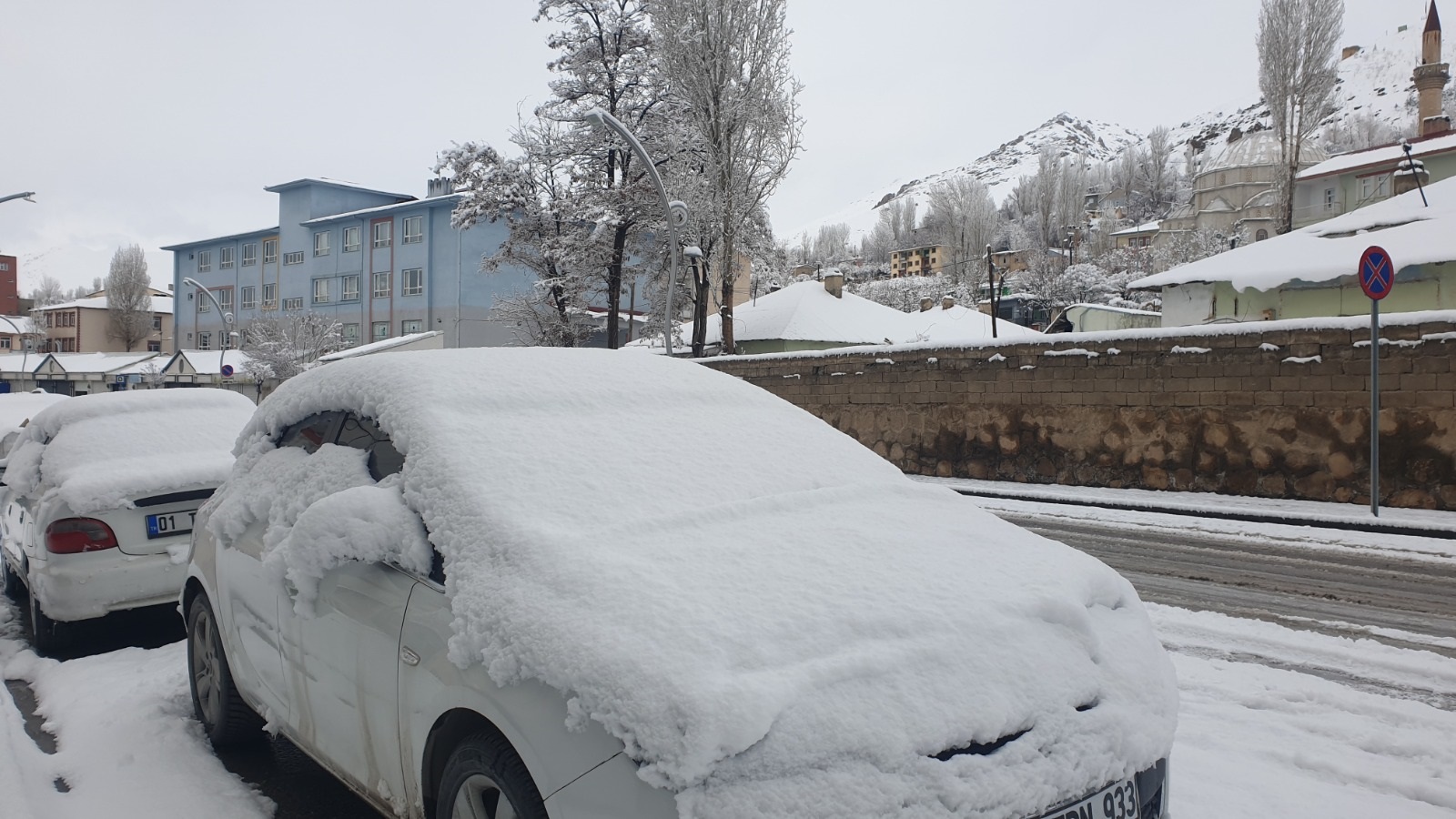 Başkale'de Kar Yağışı Hayatı Etkiledi