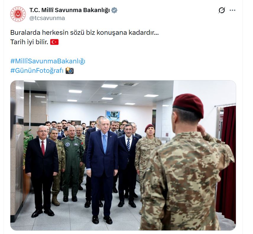 Milli Savunma Bakanlığı'ndan Çarpıcı Açıklama