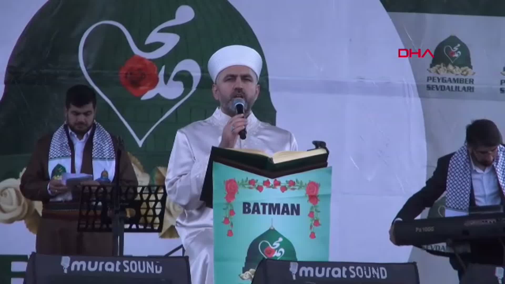 Batman'da Coşkulu Kutlu Doğum Haftası Etkinliği