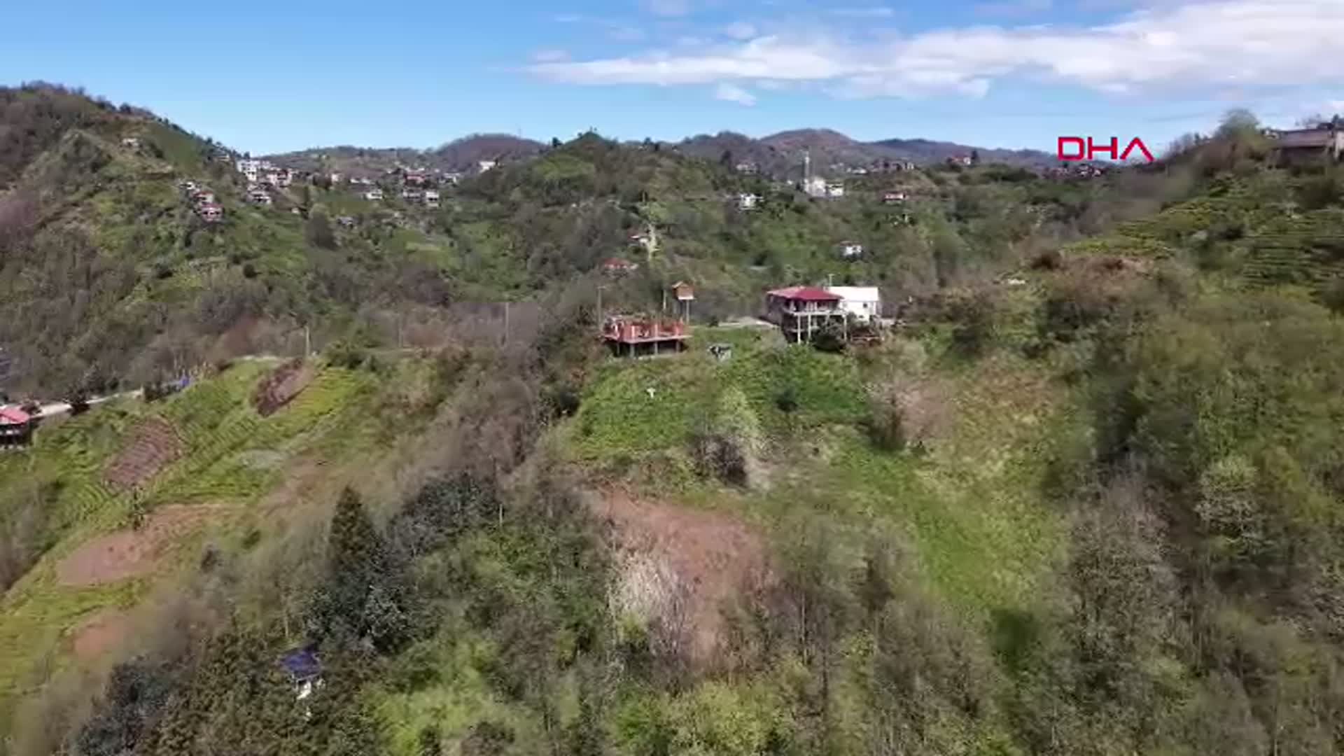 Rize'de 25 Yıllık Ağaç Ev Hayali Gerçekleşti