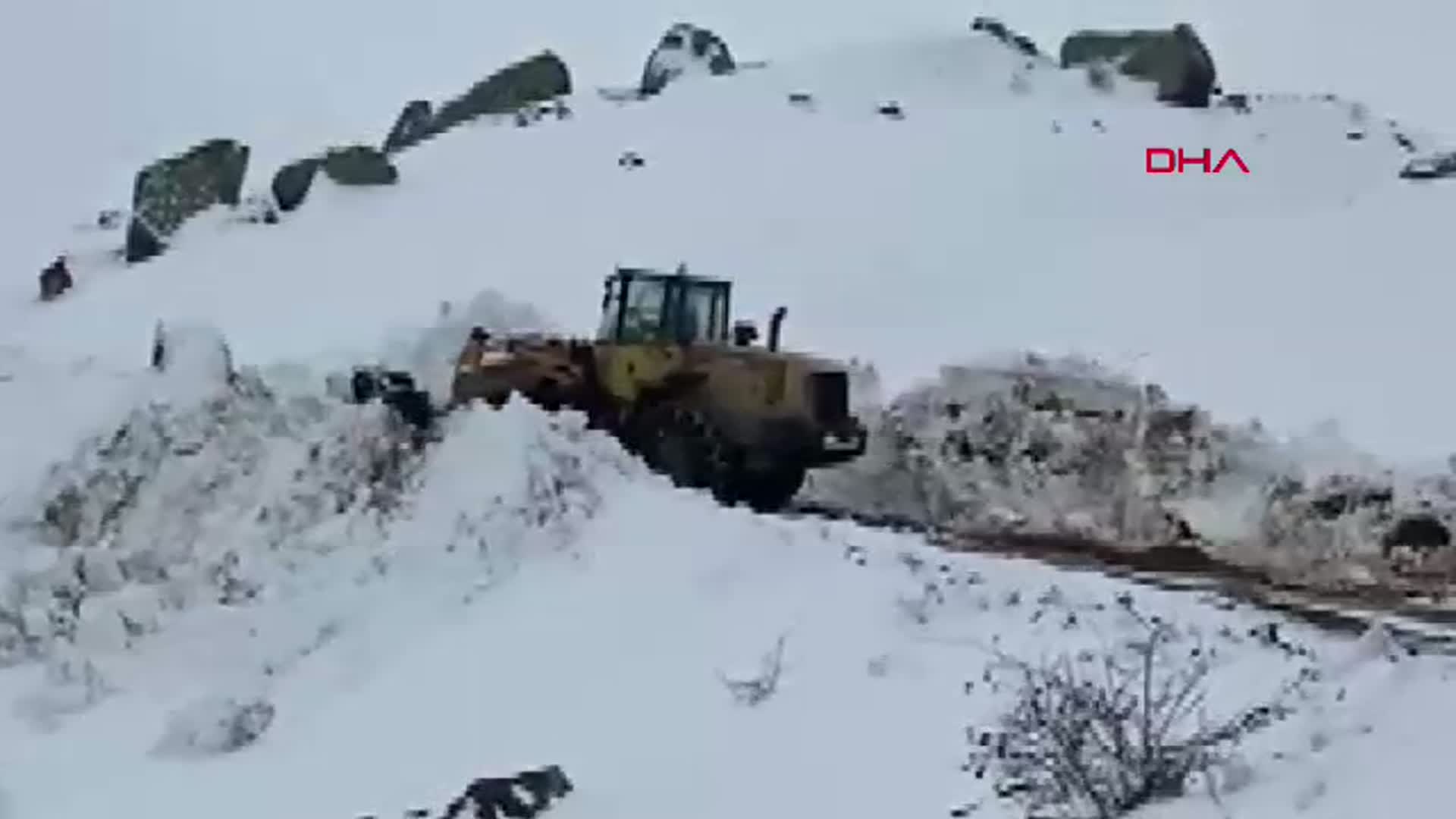 Erzurum, Kars ve Muş'ta Kar Yağışı 160 Mahalle ve Köy Yolunu Kapattı