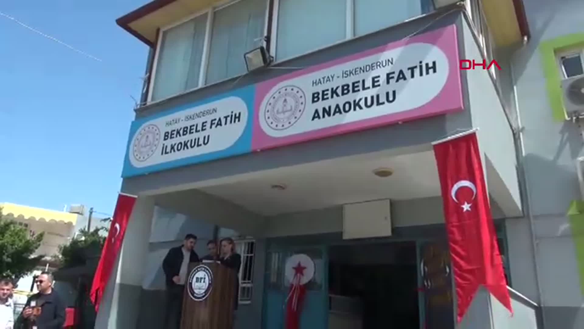 Şehit Polis Burhan Mercan Kütüphanesi Hatay'da Açıldı