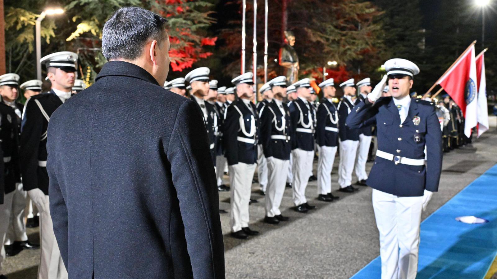 İçişleri Bakanı Çiftçi, Polis Akademisi'nde İncelemelerde Bulundu
