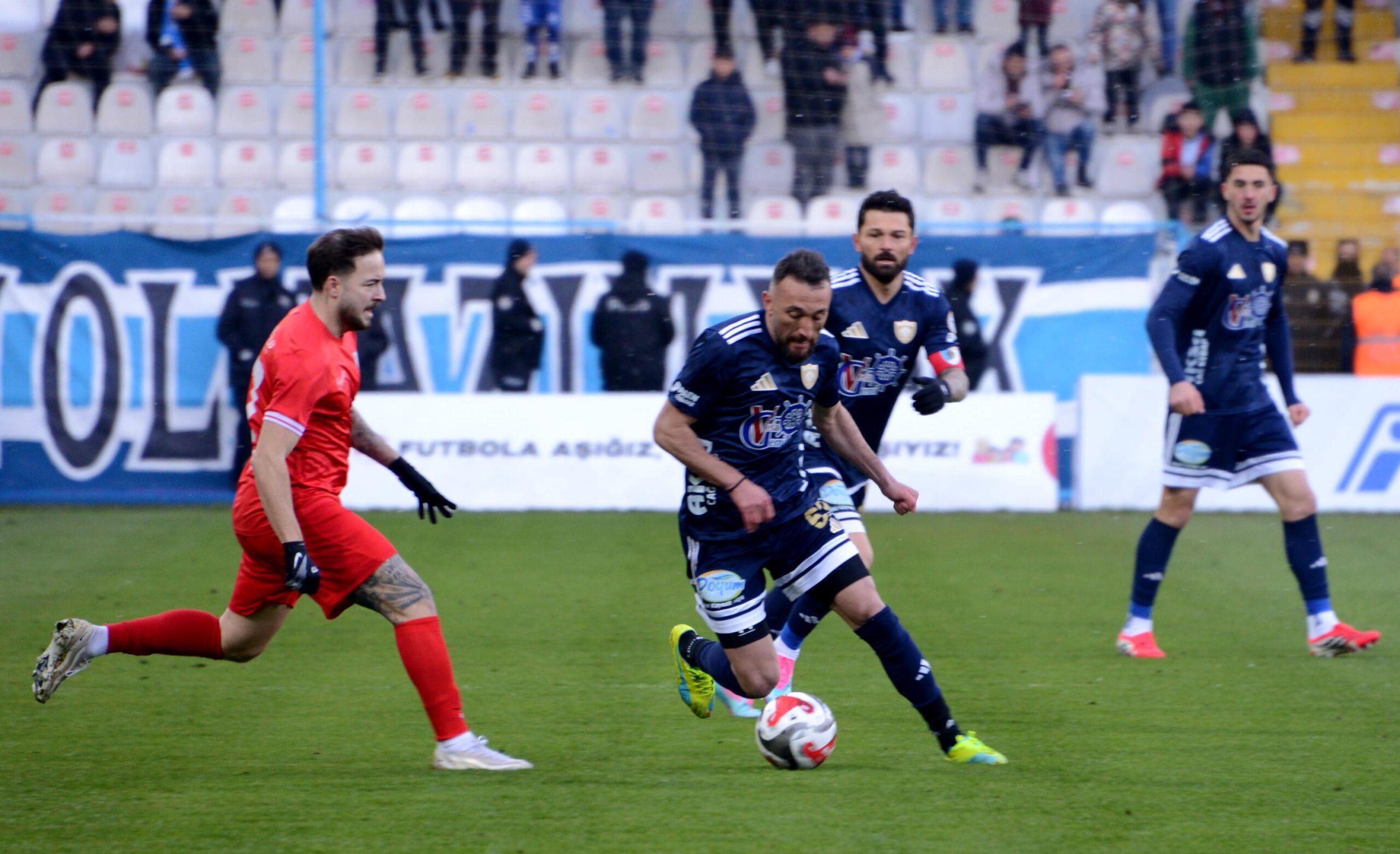 Erzurumspor FK, Boluspor'u 2-0 Mağlup Etti