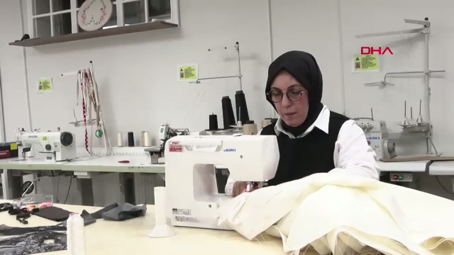 Ankara'daki Depremzede Tekstil Ustası, Dezavantajlı Gruplara Destek Oluyor