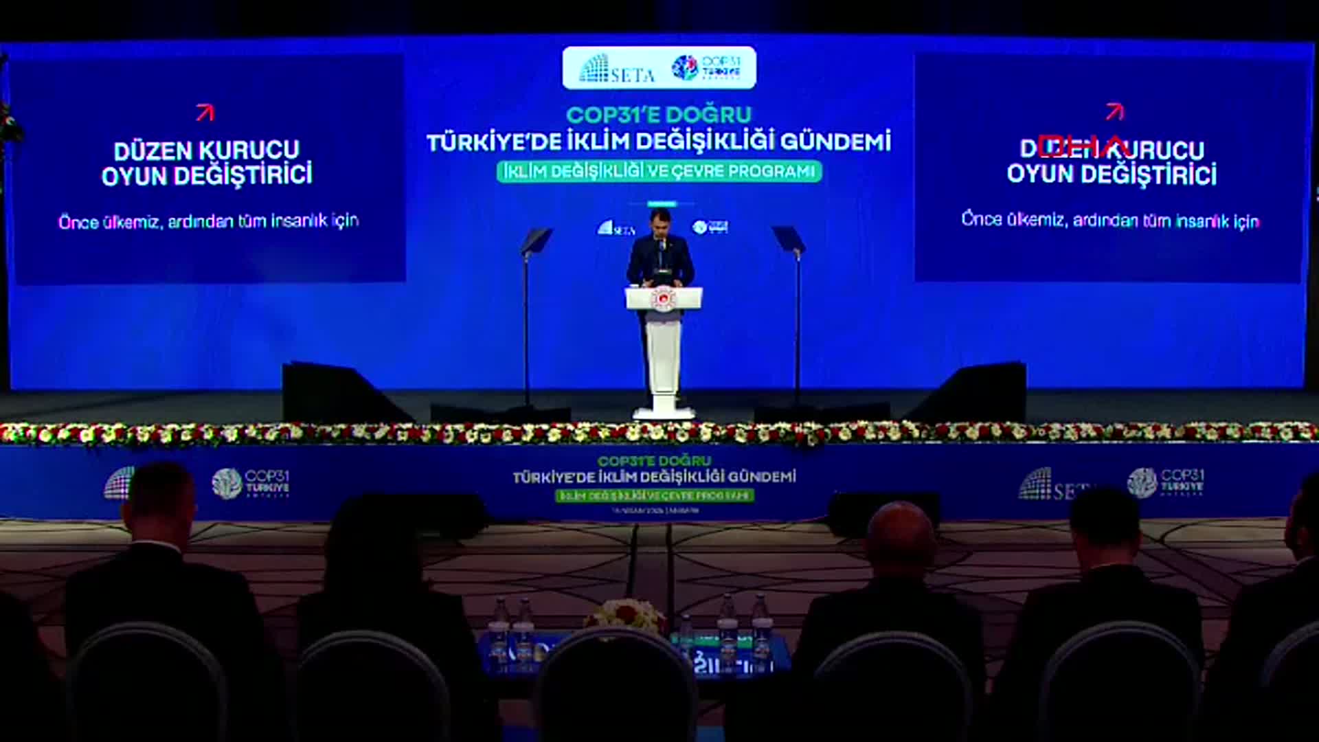 Bakan Kurum: COP31'de Odaklanacağımız Hususlar Su ve Gıda Olacak