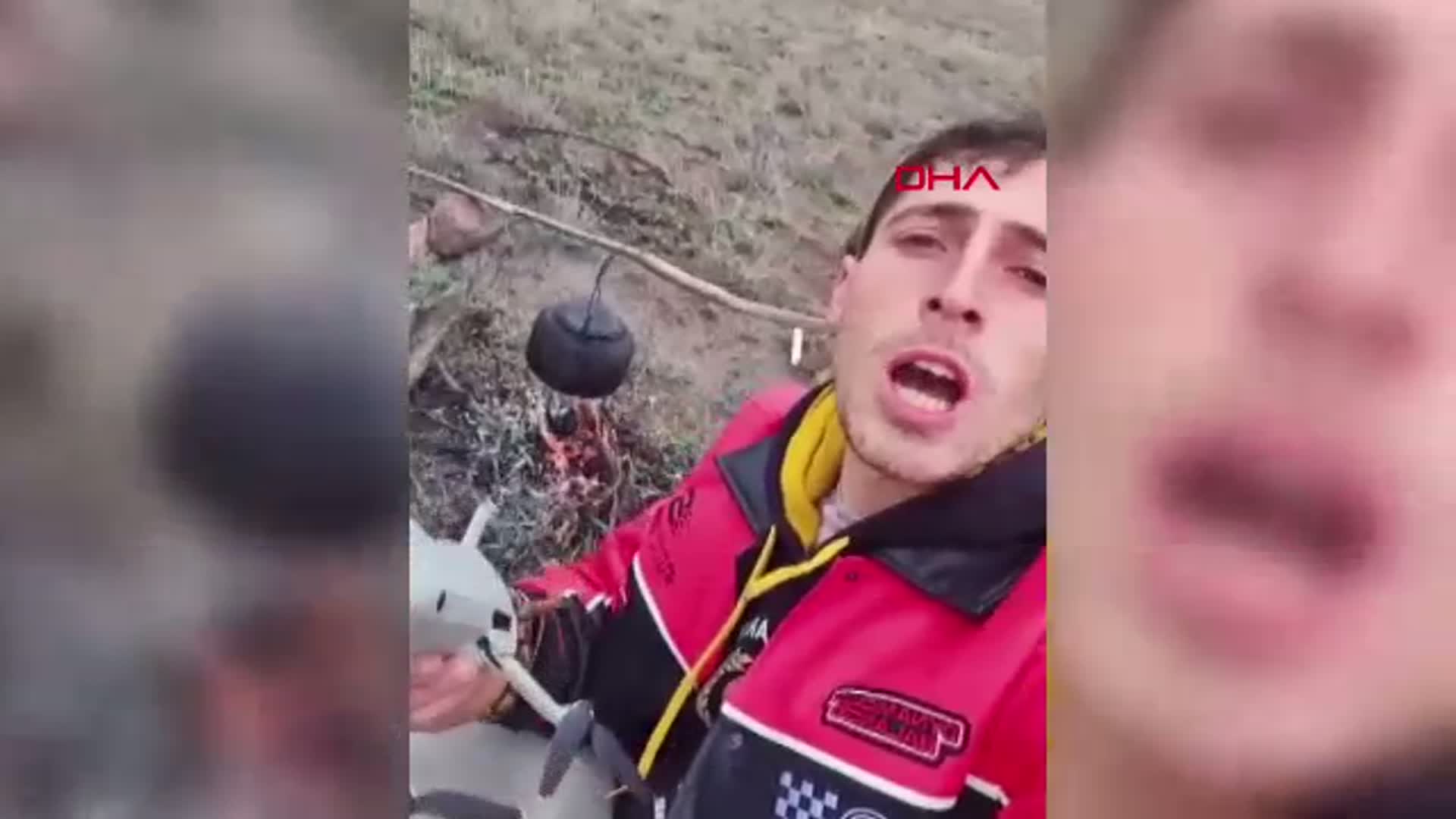 Erzurum'da Yenilikçi Çoban: Dronu ile Sürüyü 30 Saniyede Topladı