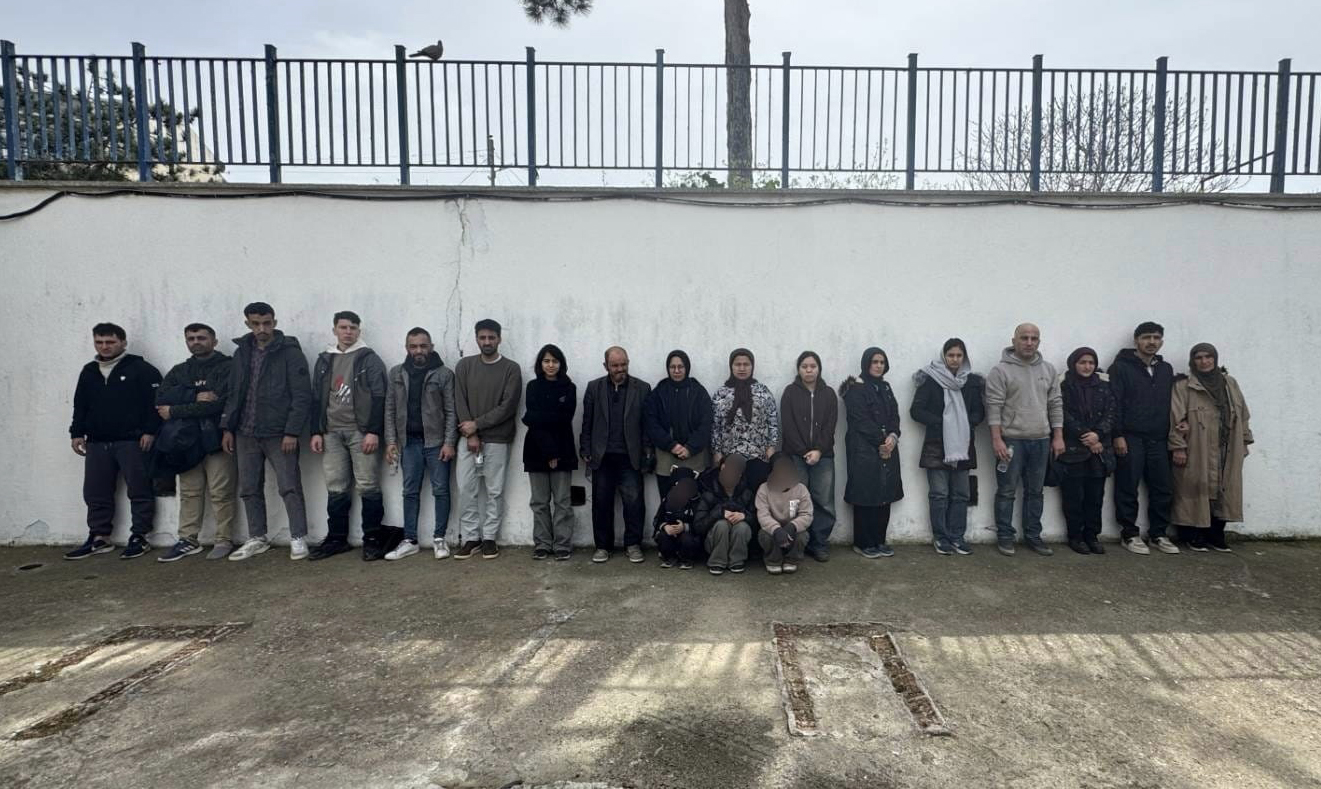 Edirne'de 31 Kaçak Göçmen Yakalandı