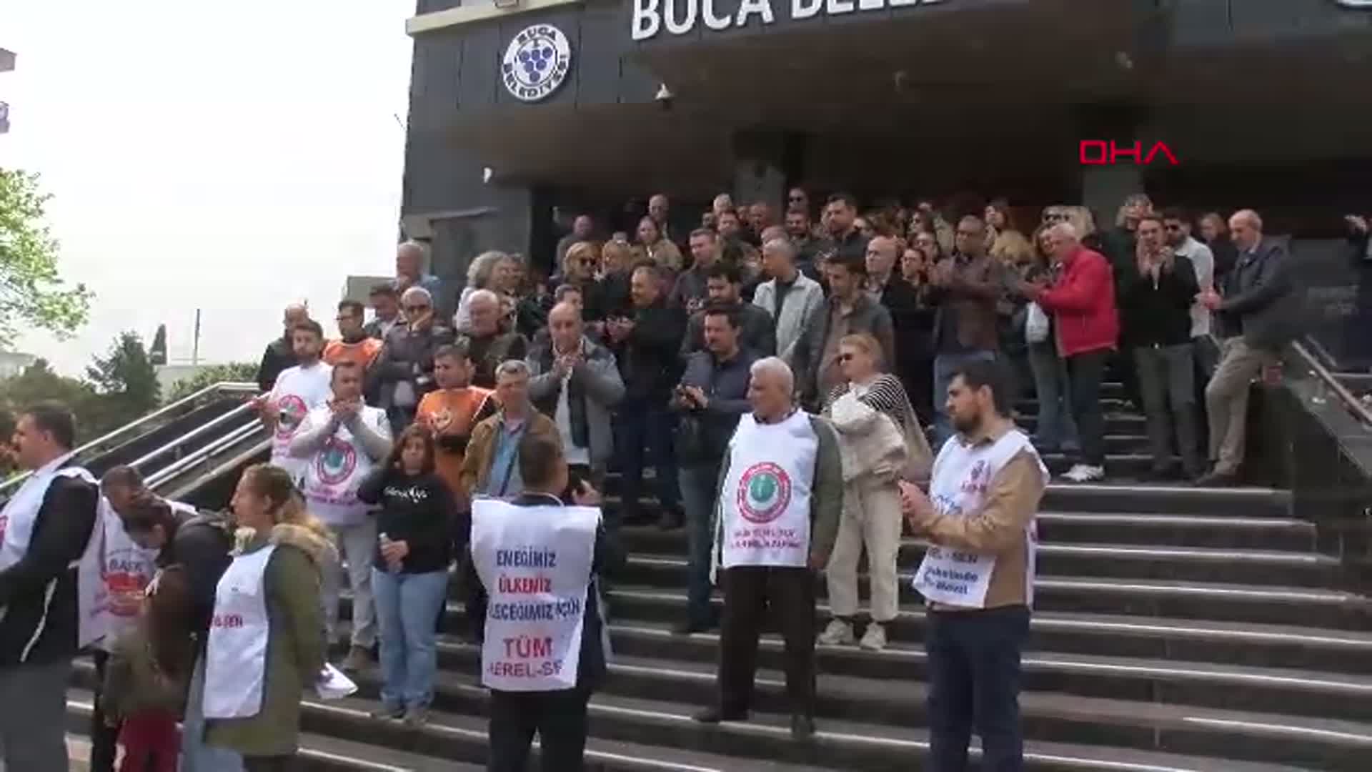 Buca Belediyesi'nde Memurlar İş Bıraktı