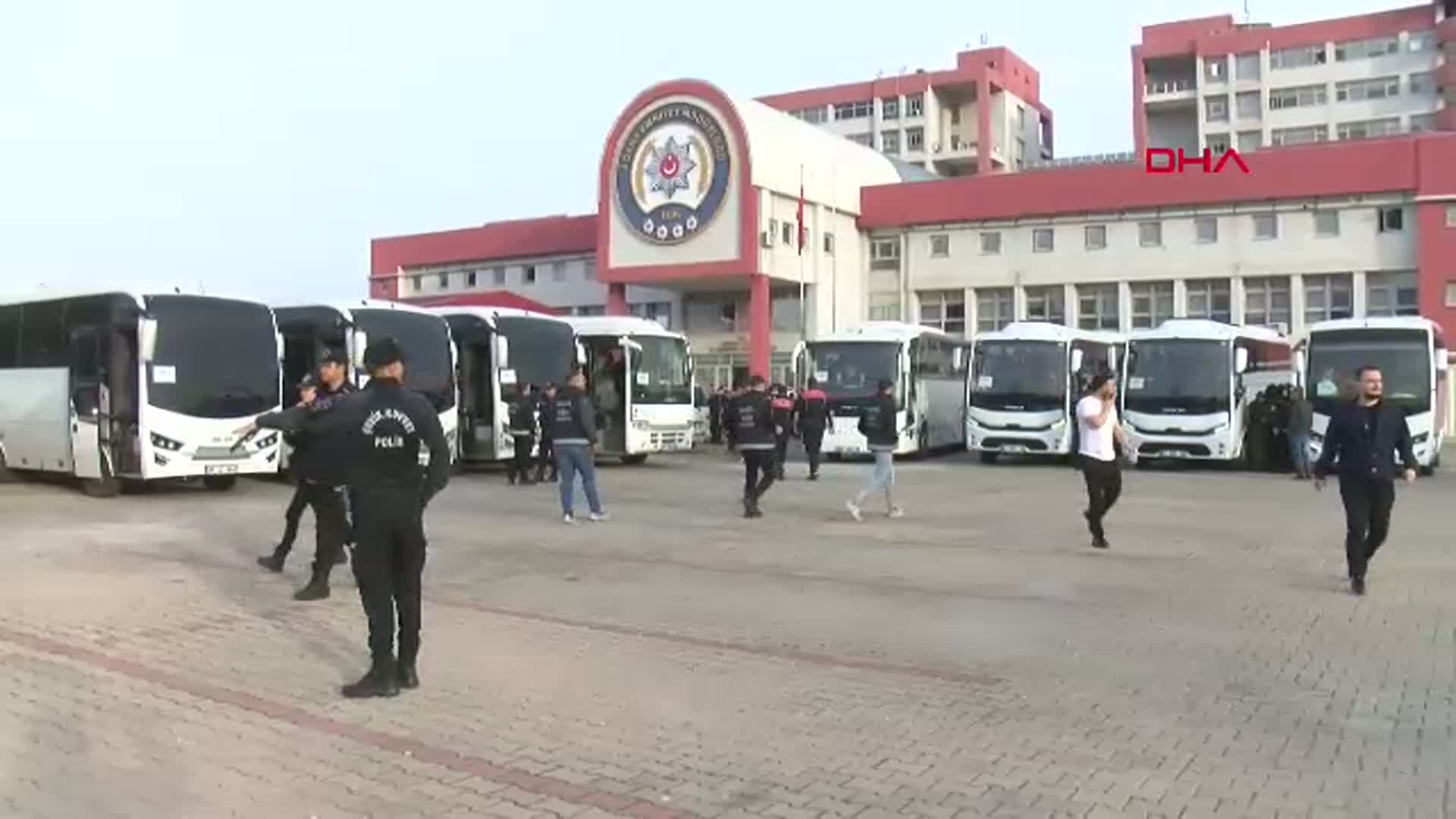 Adana Merkezli Suç Örgütüne Büyük Operasyon: 287 Gözaltı