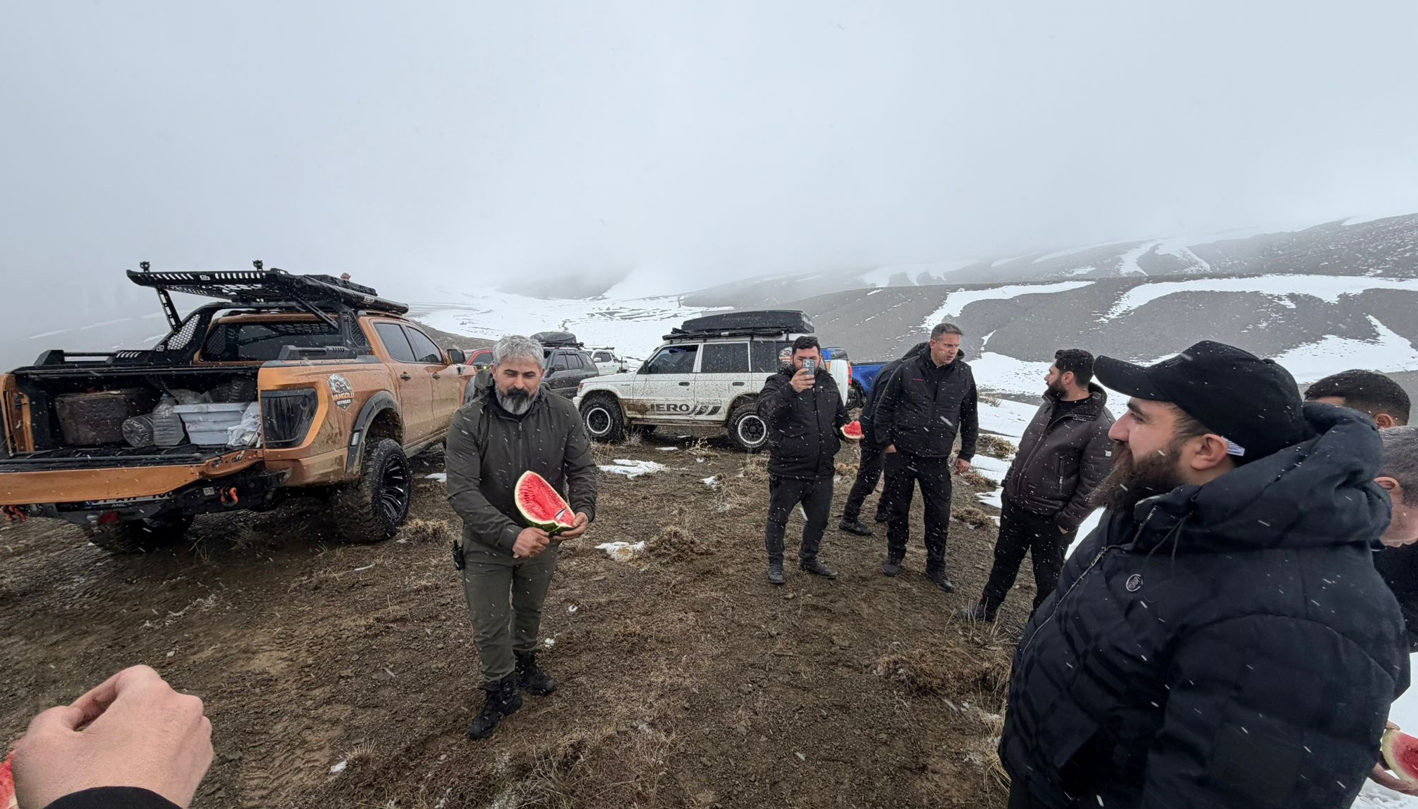 Van Off-Road Tutkunları Erek Dağı'nda Adrenalin Dolu Anlar Yaşadı