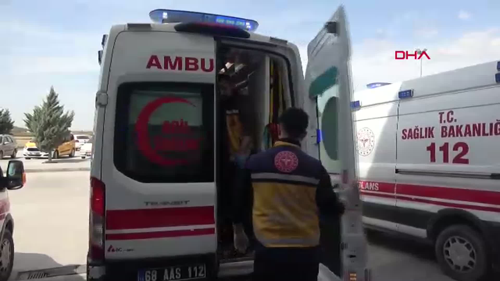 Aksaray'da Kuzenine Bıçak Çeken Şahıs Kaçtı