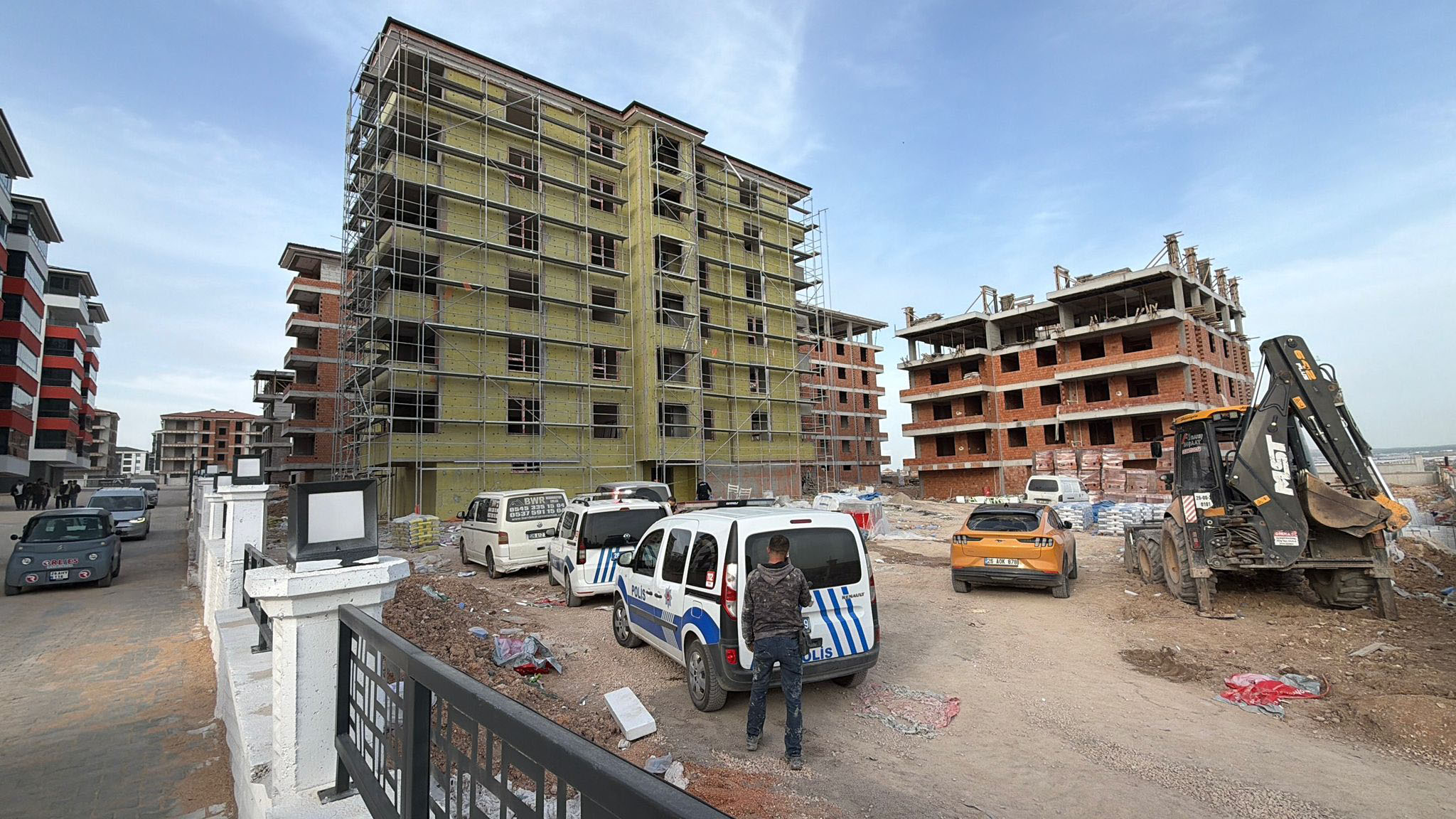 Eskişehir'de İnşaatta Trajik Kaza: Bir İşçi Hayatını Kaybetti
