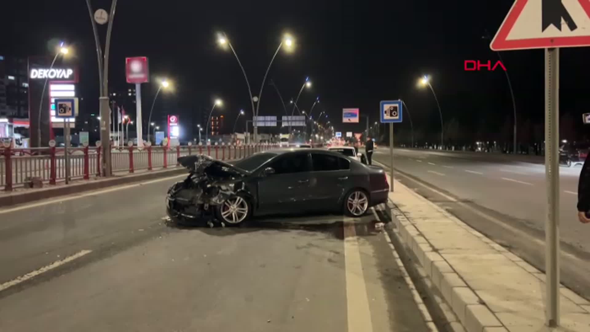 Kayseri'de Feci Kaza: İki Otomobil Çarpıştı, Bir Yaralı