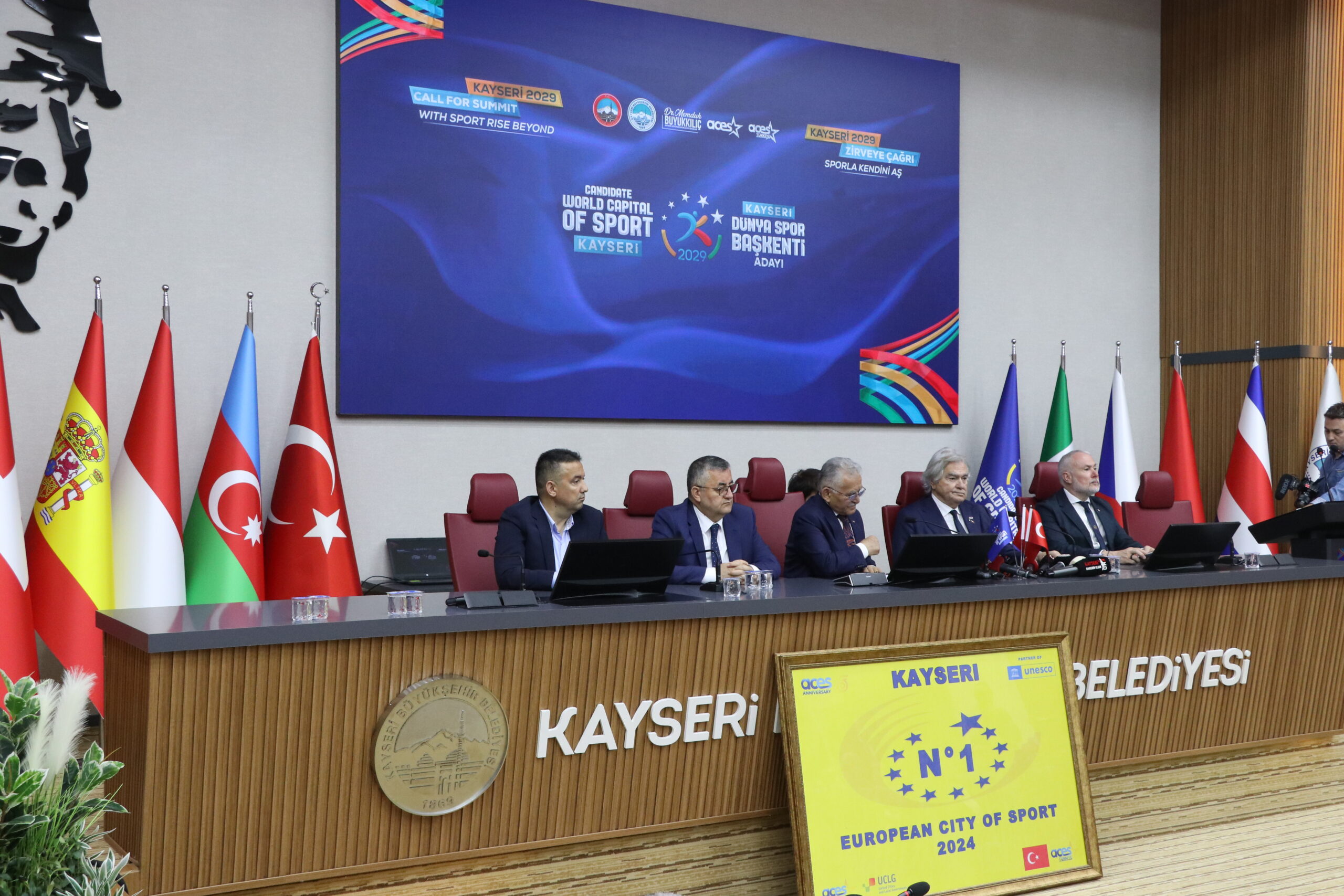 Kayseri'nin Spor Başkenti Olma Hedefi: ACES Europe Başkanı Gian Francesco Lupatelli'den Açıklamalar