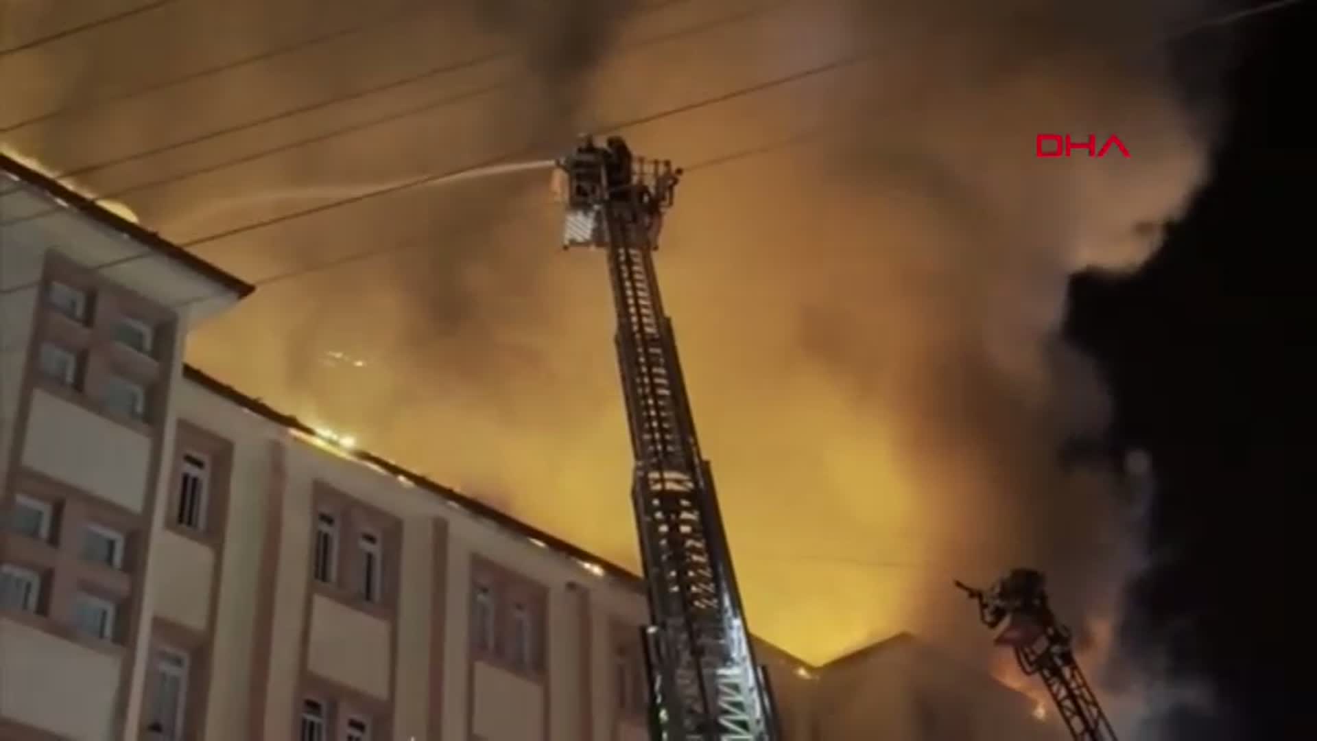 Nazilli Fen Lisesi Pansiyonunda Yangın: 46 Öğrenci Güvenli Alana Tahliye Edildi