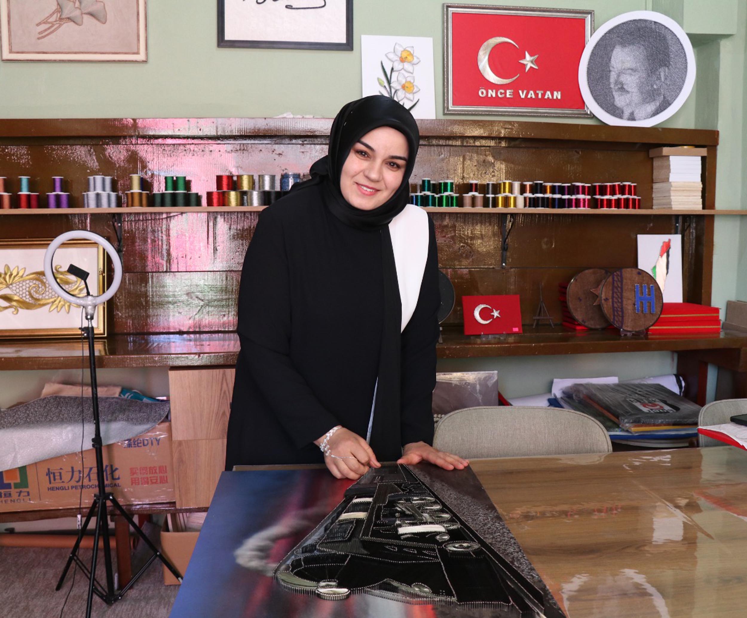 Filografi Sanatını Atölyesinde Geliştiriyor