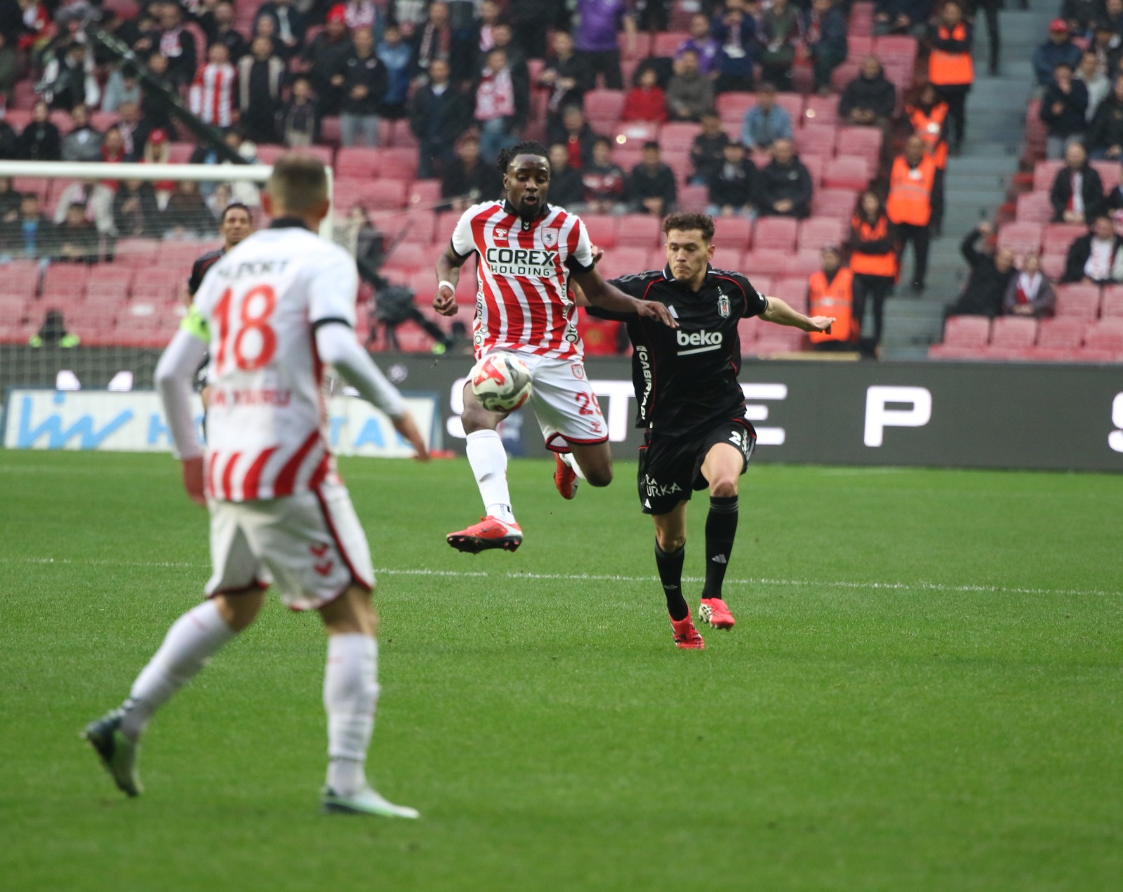 Samsunspor, Beşiktaş'ı 2-1'lik Skorla Geçti