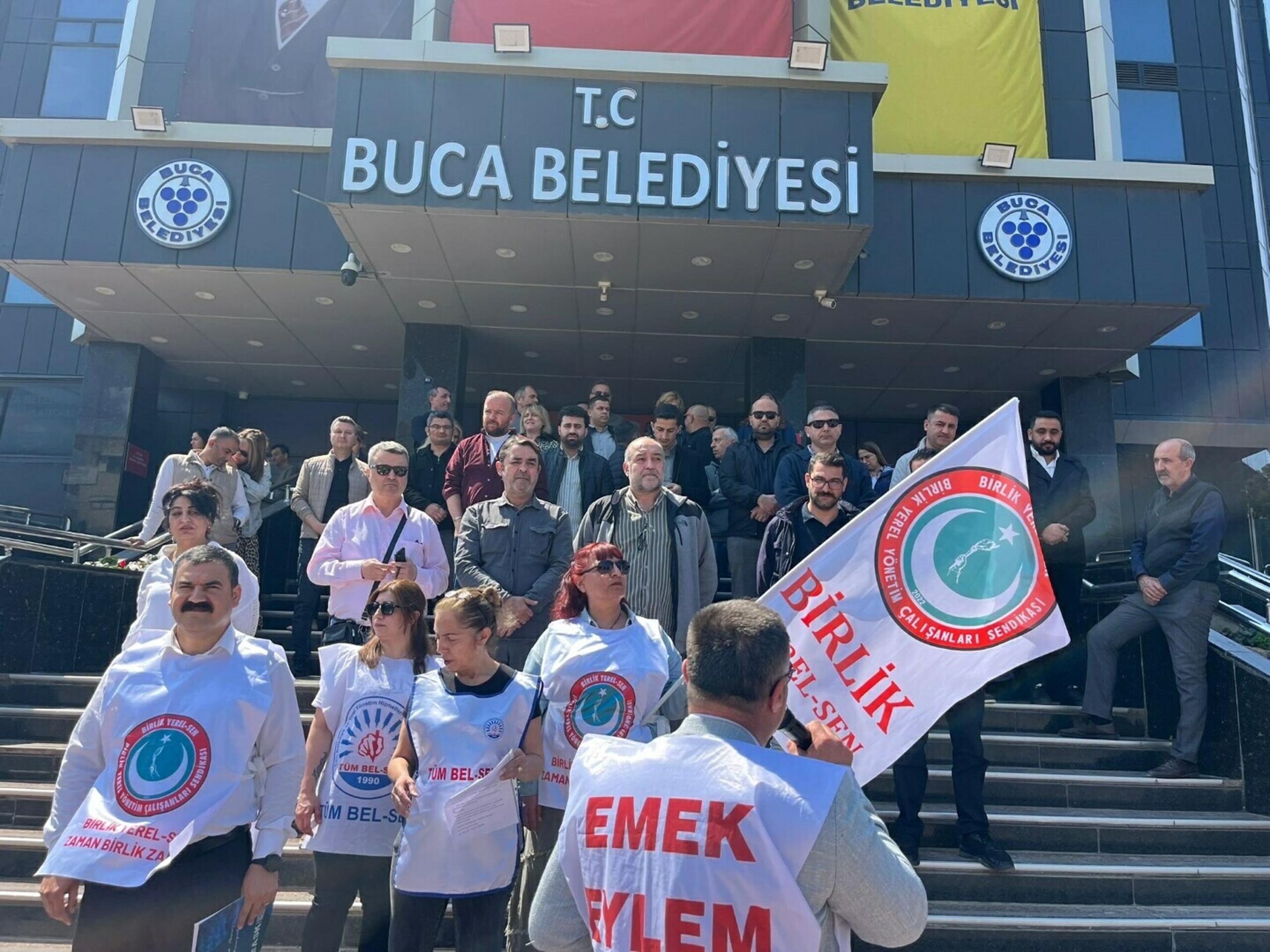 Buca Belediyesi'nde İş Bırakma Eylemi 6. Gününü Geride Bıraktı