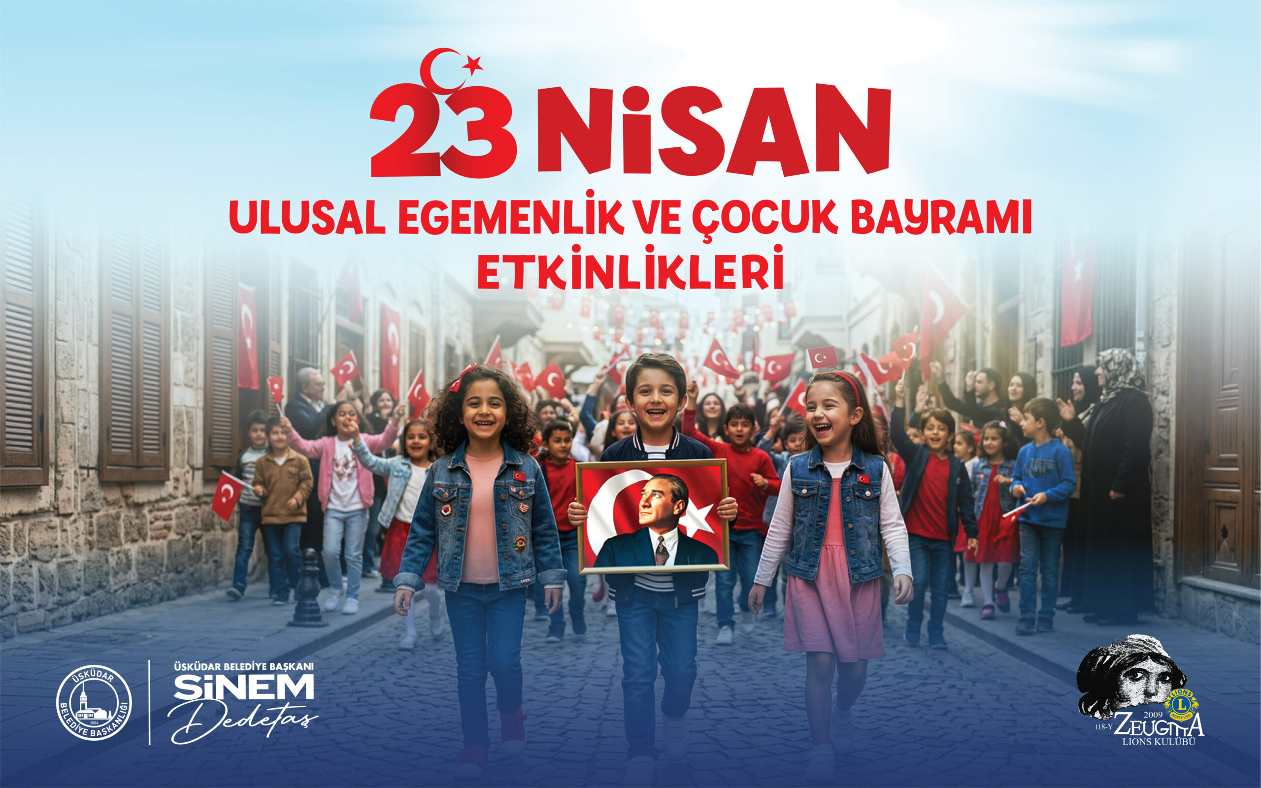 Üsküdar'da 23 Nisan Coşkusu 3 Gün Sürecek