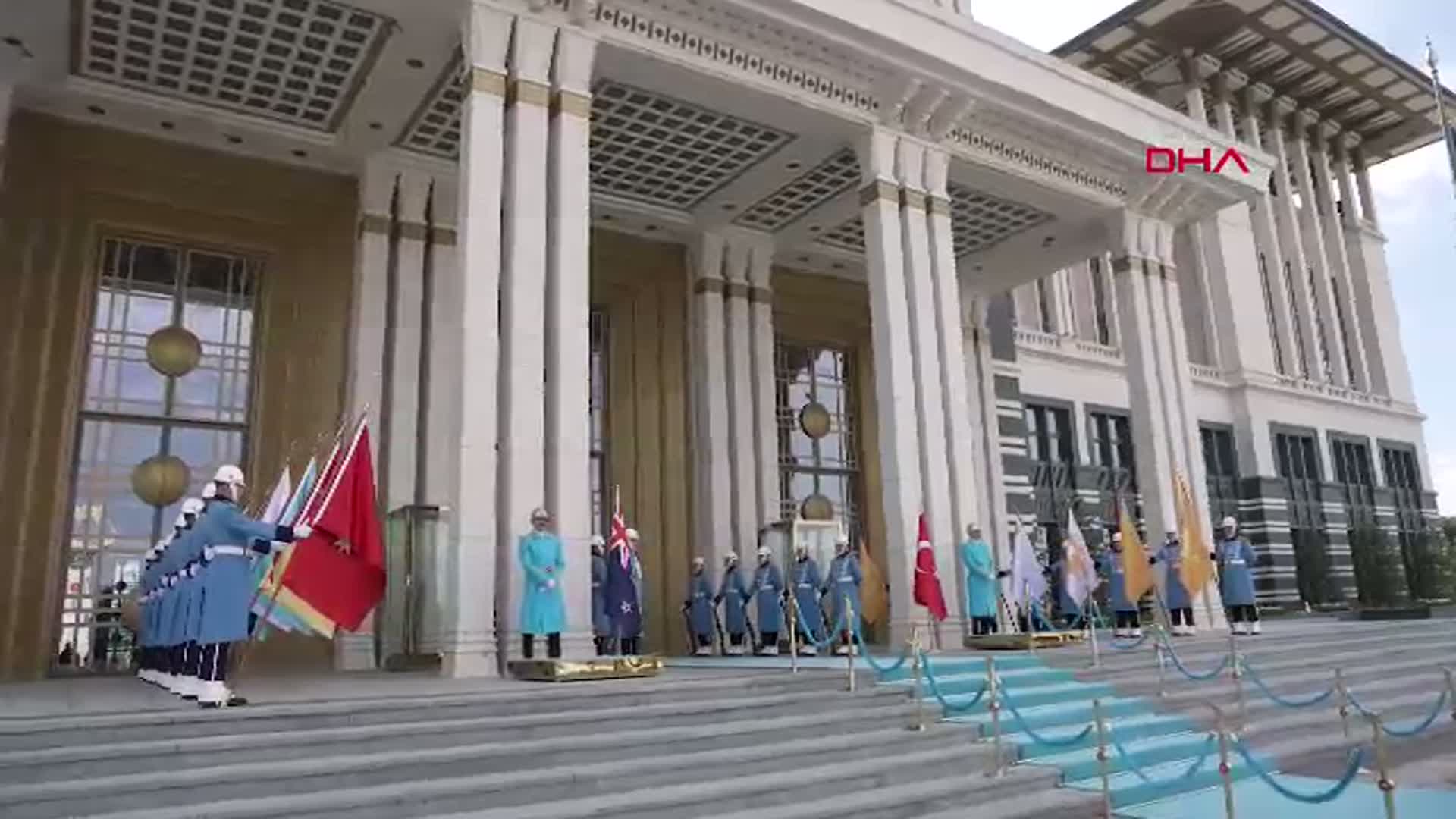 Cumhurbaşkanı Erdoğan, Yeni Zelanda Genel Valisi Cindy Kiro'yu Ağırladı