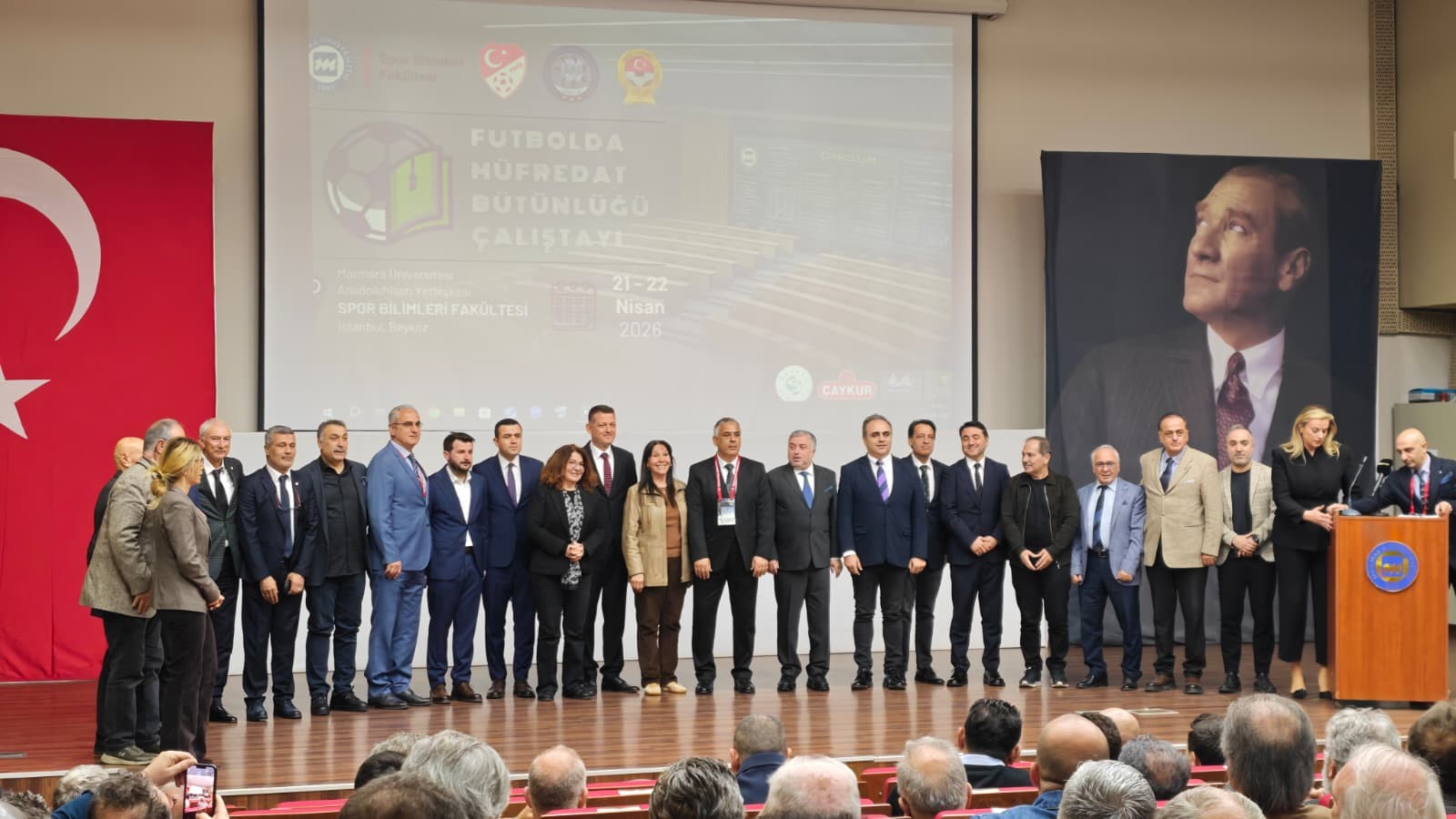 Futbolda Müfredat Bütünlüğü Çalıştayı'na Yoğun İlgi