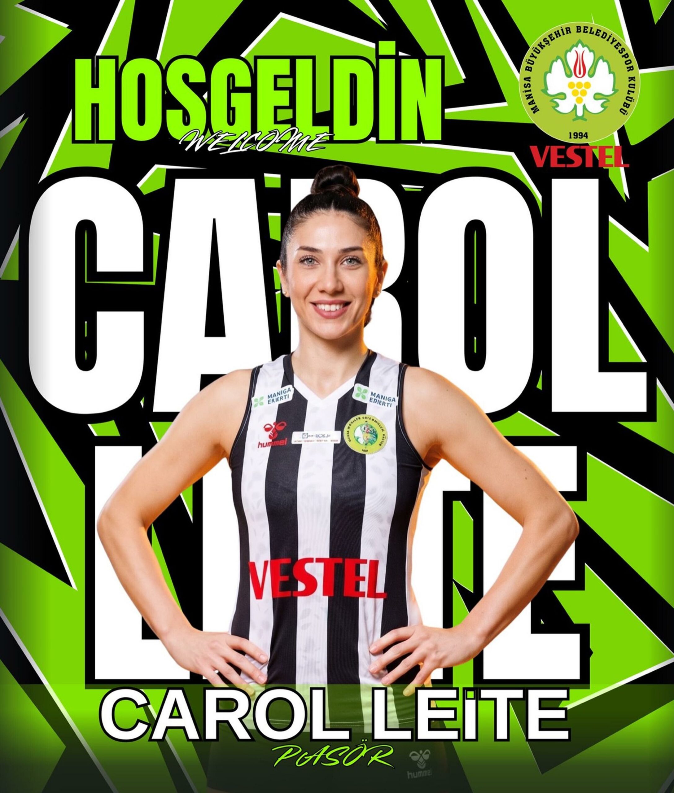 Manisa Büyükşehir Belediyespor'dan Brezilyalı Pasör Carolina Leite Transferi